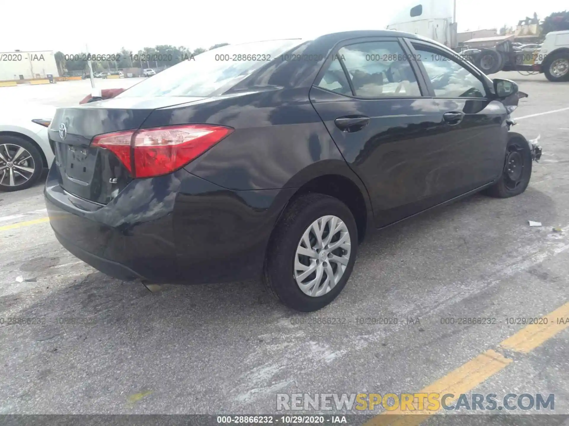 4 Photograph of a damaged car 5YFBURHE9KP935818 TOYOTA COROLLA 2019