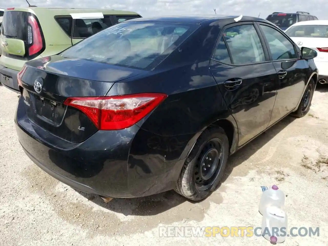 4 Photograph of a damaged car 5YFBURHE9KP936032 TOYOTA COROLLA 2019