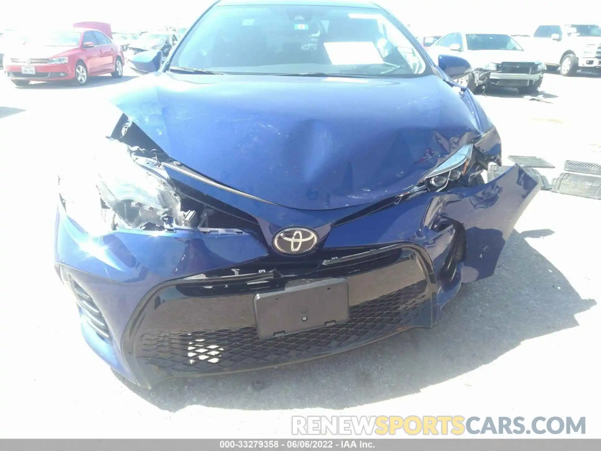 6 Photograph of a damaged car 5YFBURHE9KP936581 TOYOTA COROLLA 2019