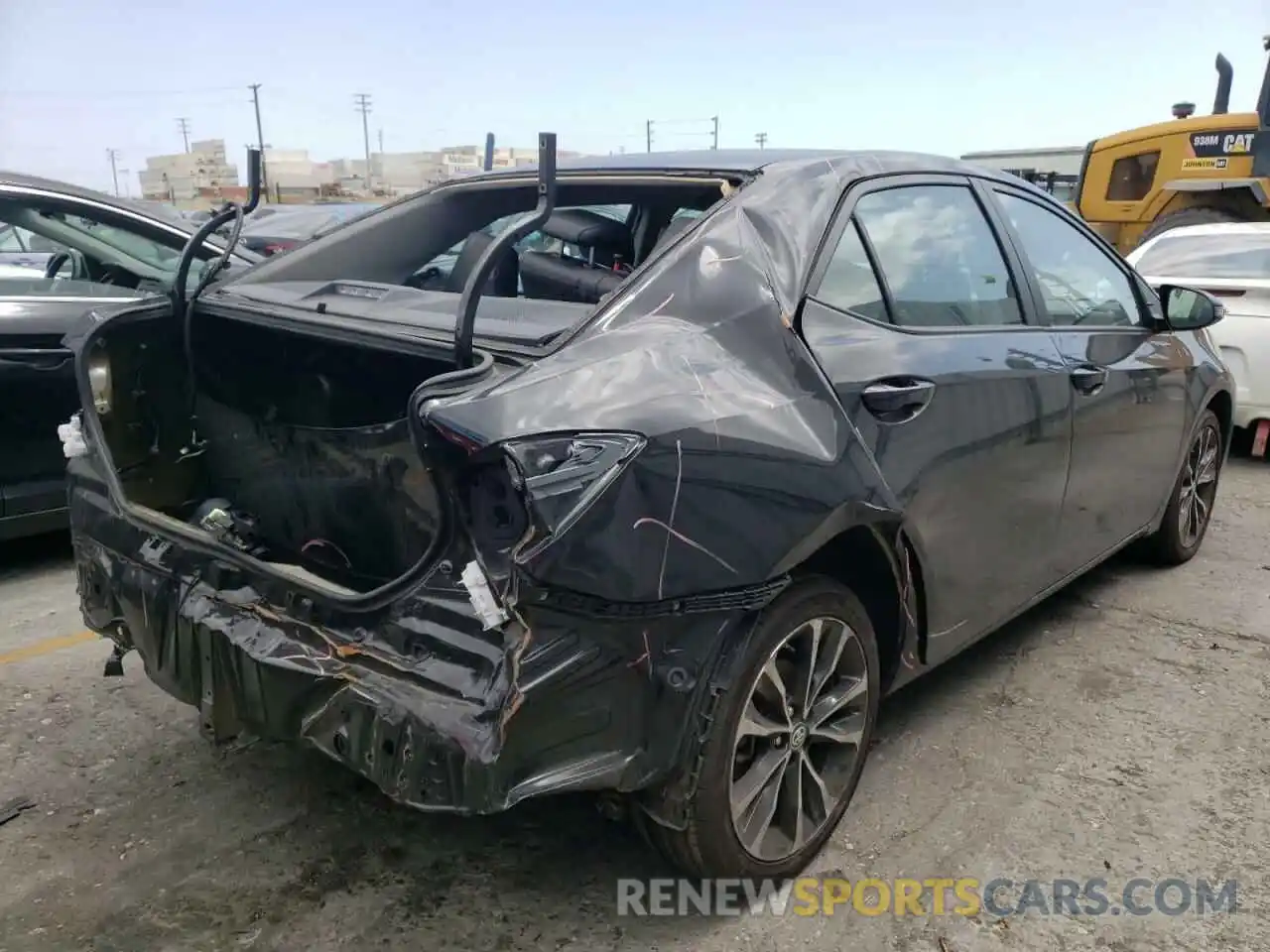 4 Photograph of a damaged car 5YFBURHE9KP936600 TOYOTA COROLLA 2019