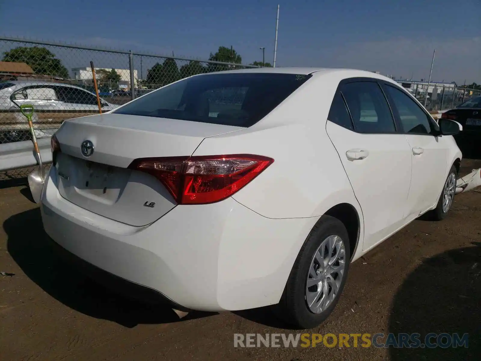 4 Photograph of a damaged car 5YFBURHE9KP936676 TOYOTA COROLLA 2019