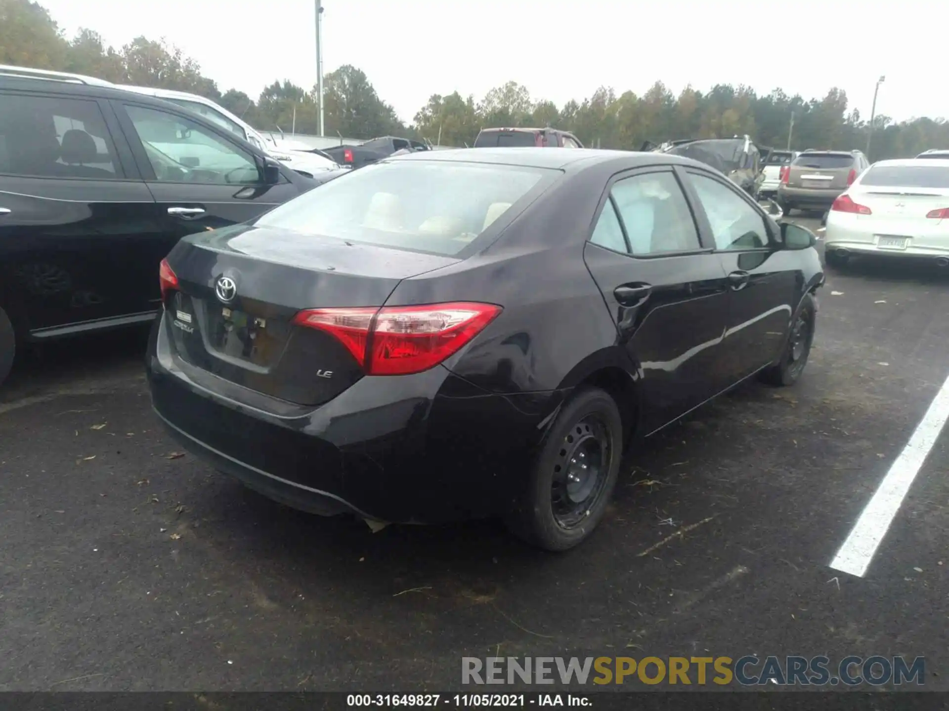 4 Photograph of a damaged car 5YFBURHE9KP936712 TOYOTA COROLLA 2019