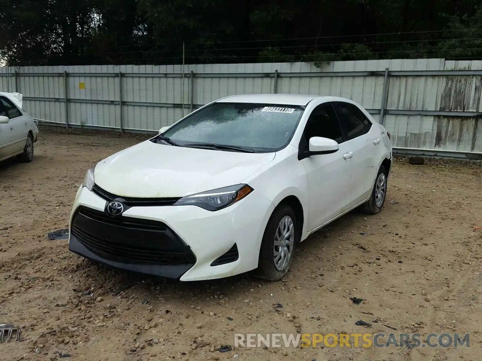 2 Photograph of a damaged car 5YFBURHE9KP936743 TOYOTA COROLLA 2019