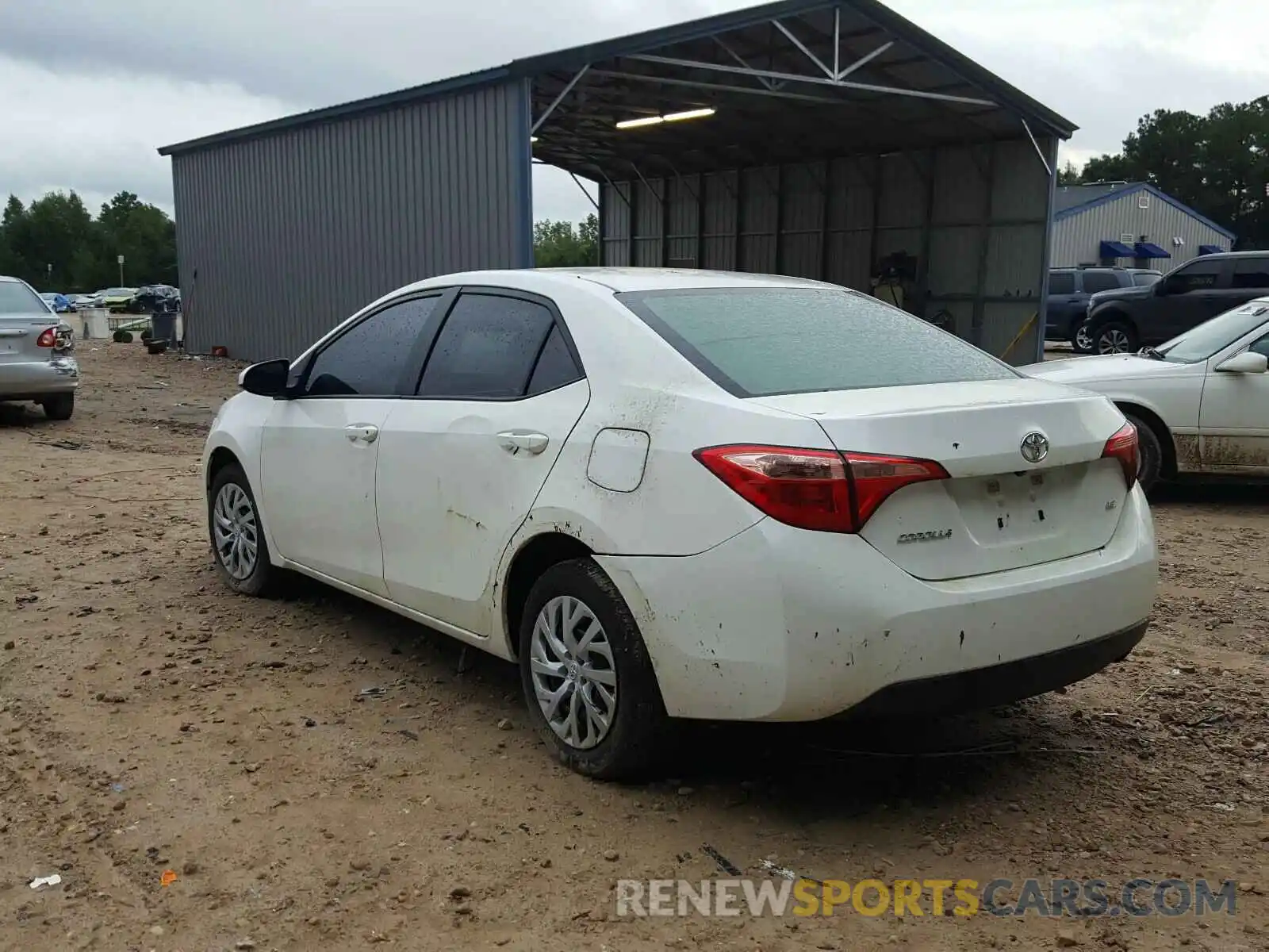 3 Photograph of a damaged car 5YFBURHE9KP936743 TOYOTA COROLLA 2019