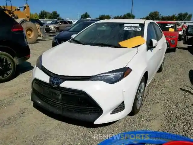 2 Photograph of a damaged car 5YFBURHE9KP936953 TOYOTA COROLLA 2019