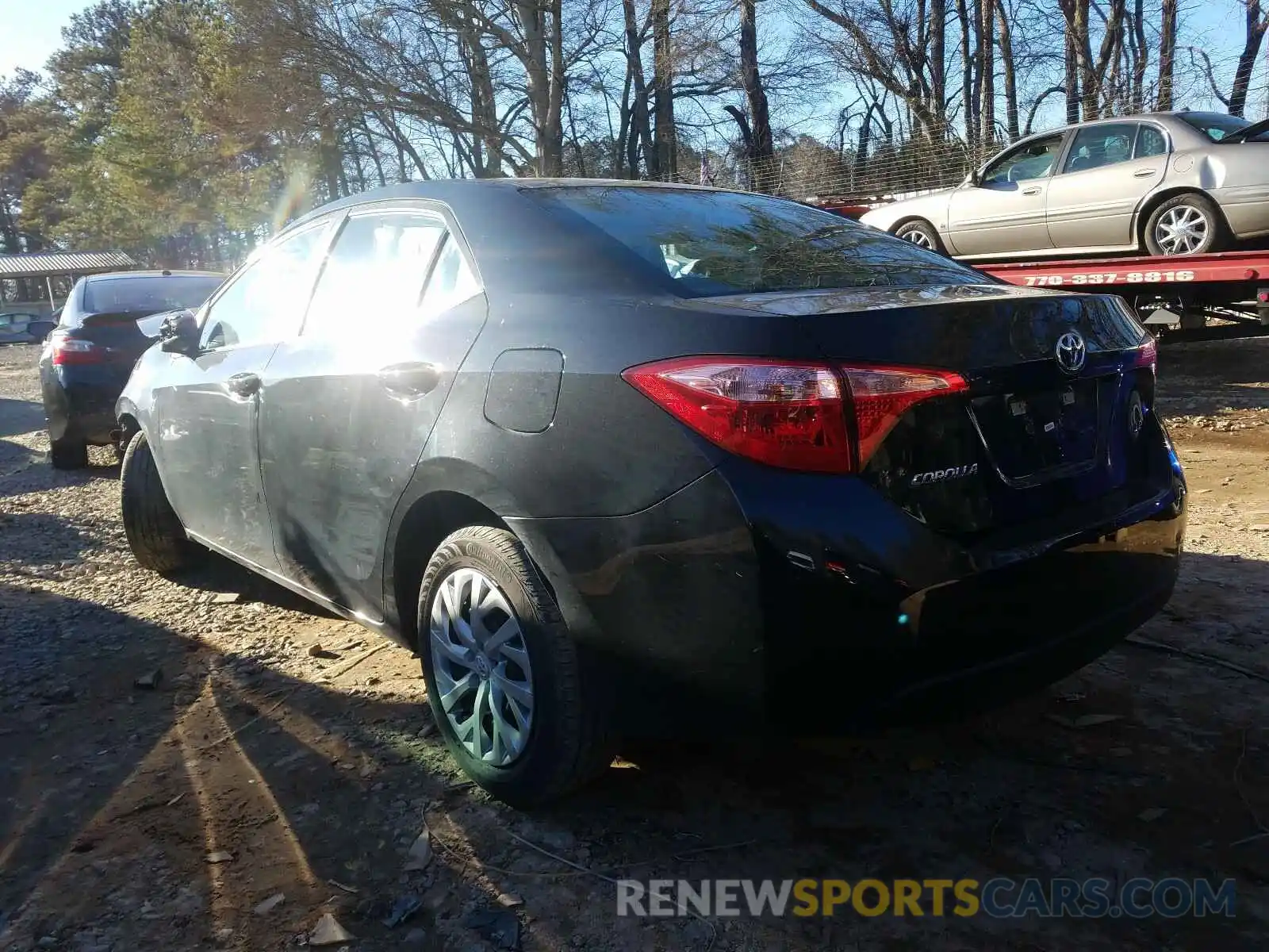 3 Photograph of a damaged car 5YFBURHE9KP937018 TOYOTA COROLLA 2019