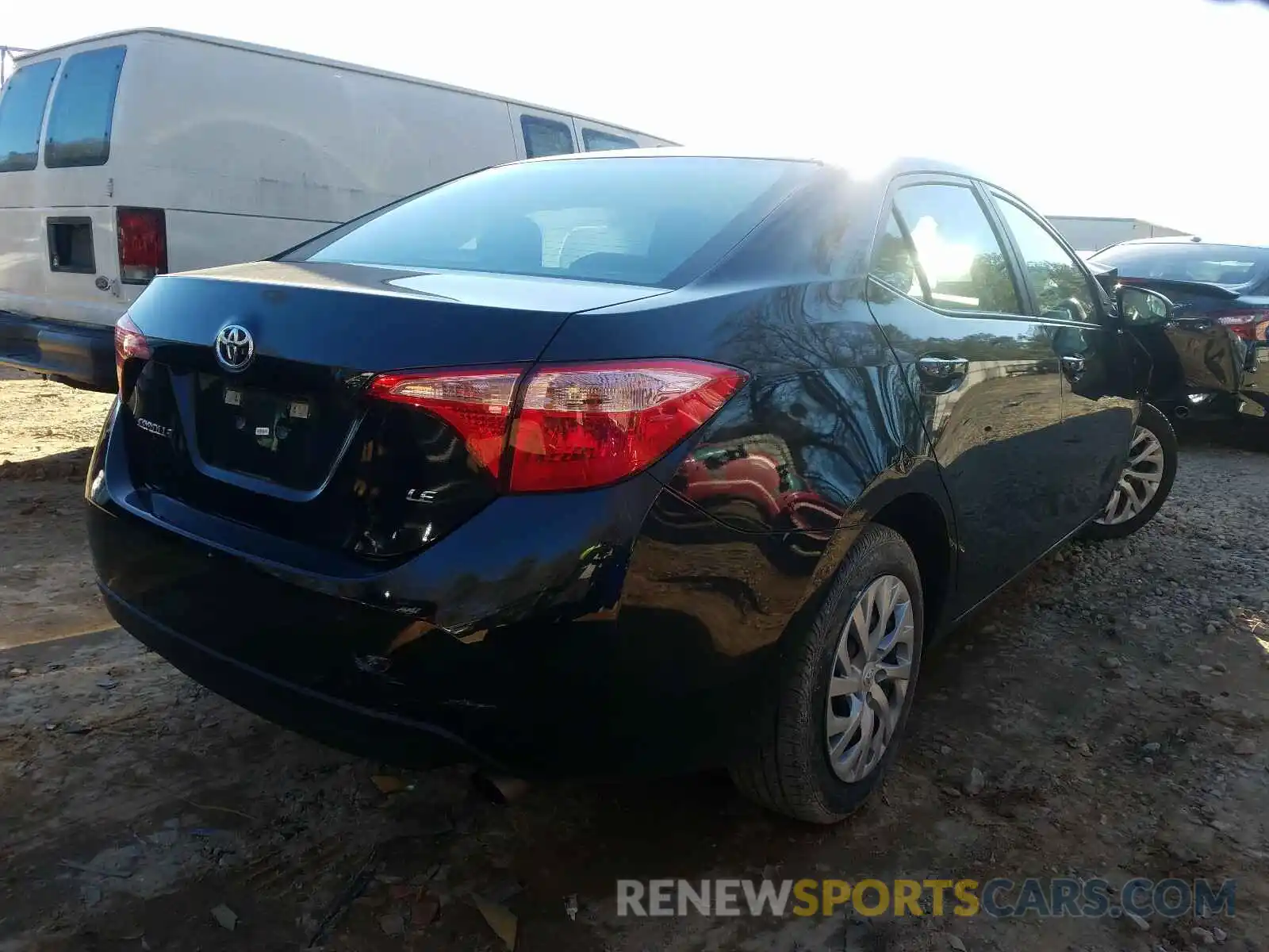 4 Photograph of a damaged car 5YFBURHE9KP937018 TOYOTA COROLLA 2019