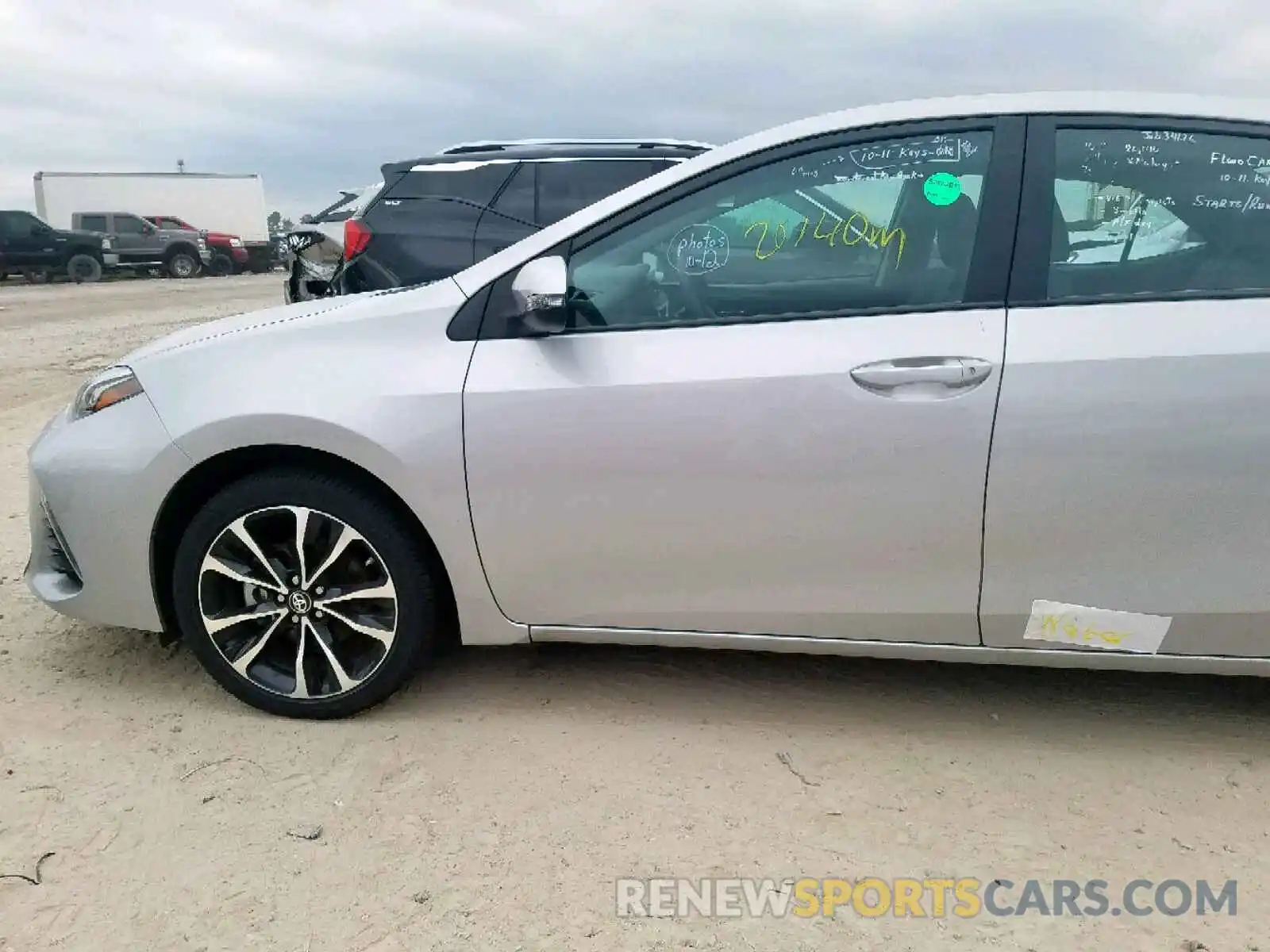 9 Photograph of a damaged car 5YFBURHE9KP937357 TOYOTA COROLLA 2019