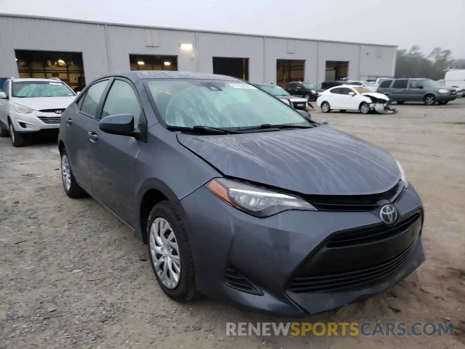 1 Photograph of a damaged car 5YFBURHE9KP937634 TOYOTA COROLLA 2019