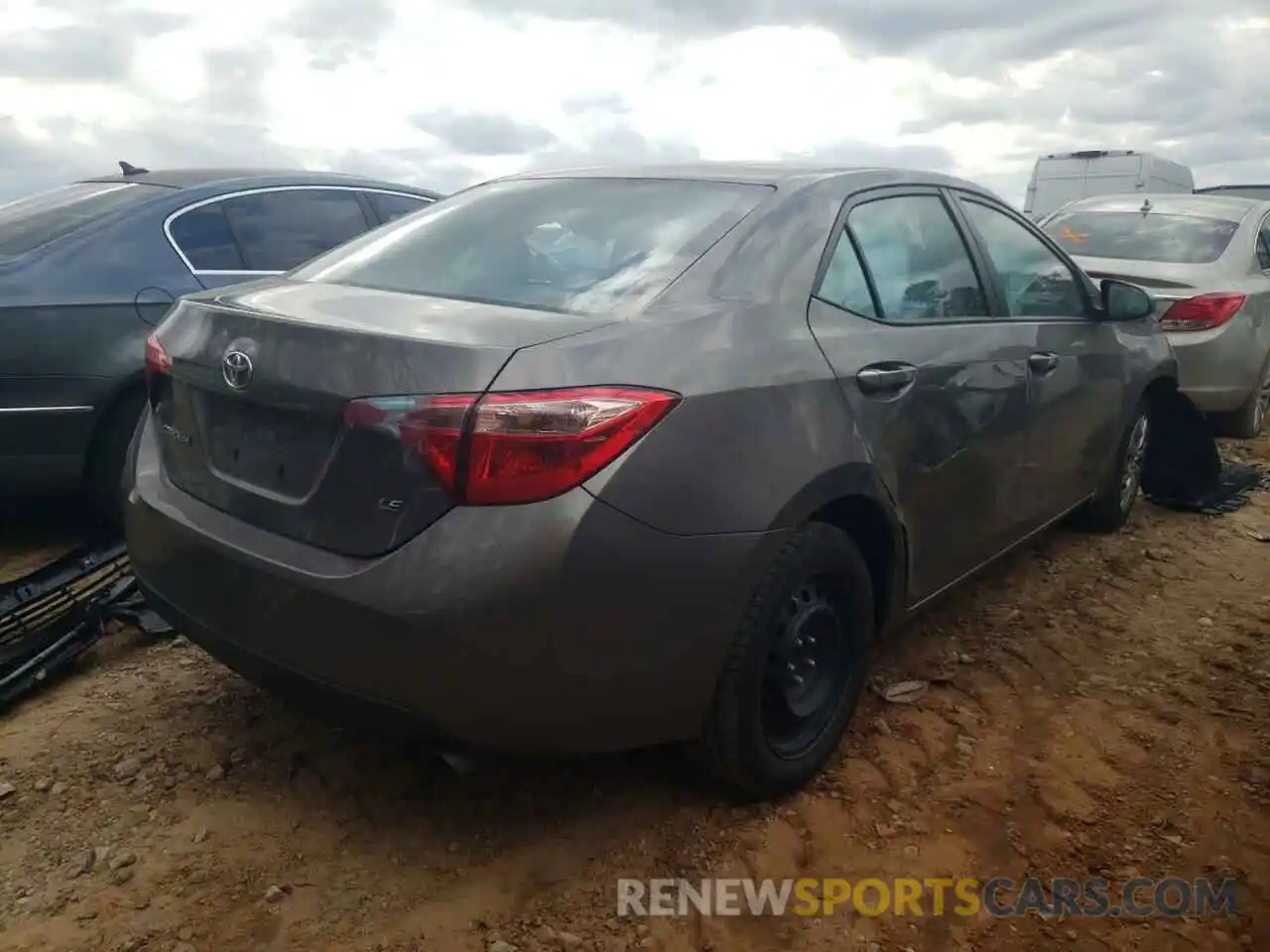 4 Photograph of a damaged car 5YFBURHE9KP937827 TOYOTA COROLLA 2019