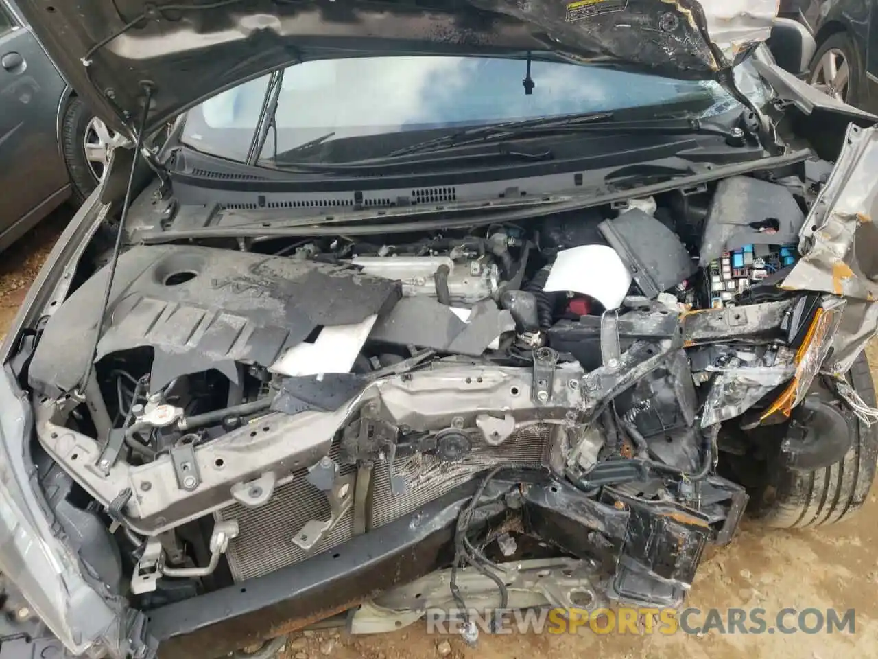 7 Photograph of a damaged car 5YFBURHE9KP937827 TOYOTA COROLLA 2019