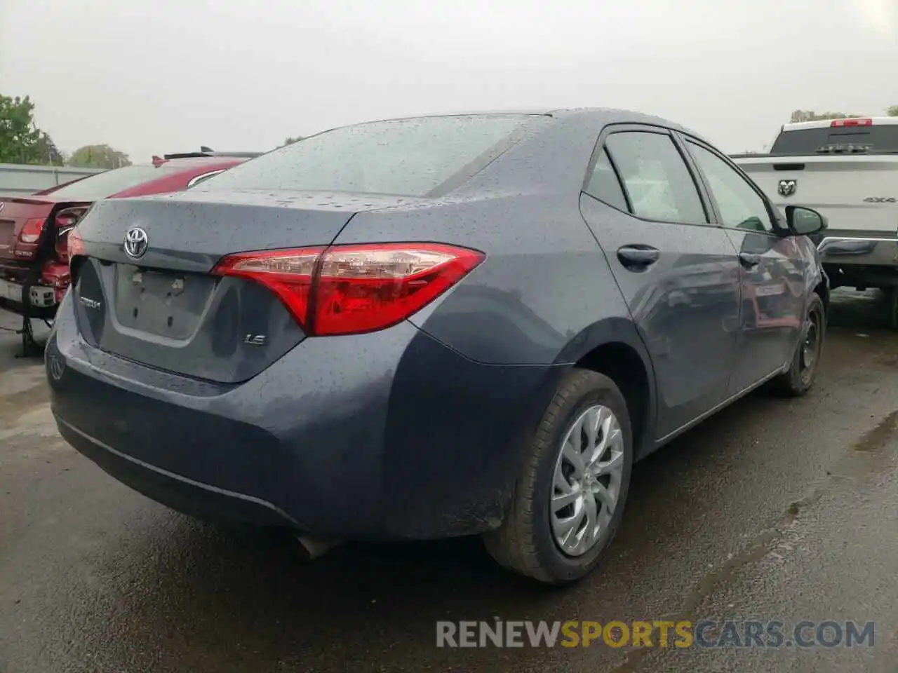 4 Photograph of a damaged car 5YFBURHE9KP938377 TOYOTA COROLLA 2019