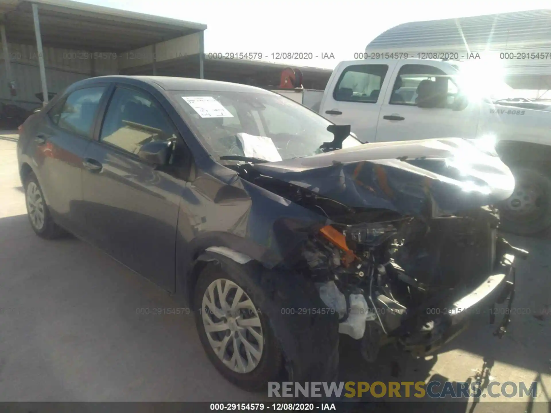 1 Photograph of a damaged car 5YFBURHE9KP938735 TOYOTA COROLLA 2019