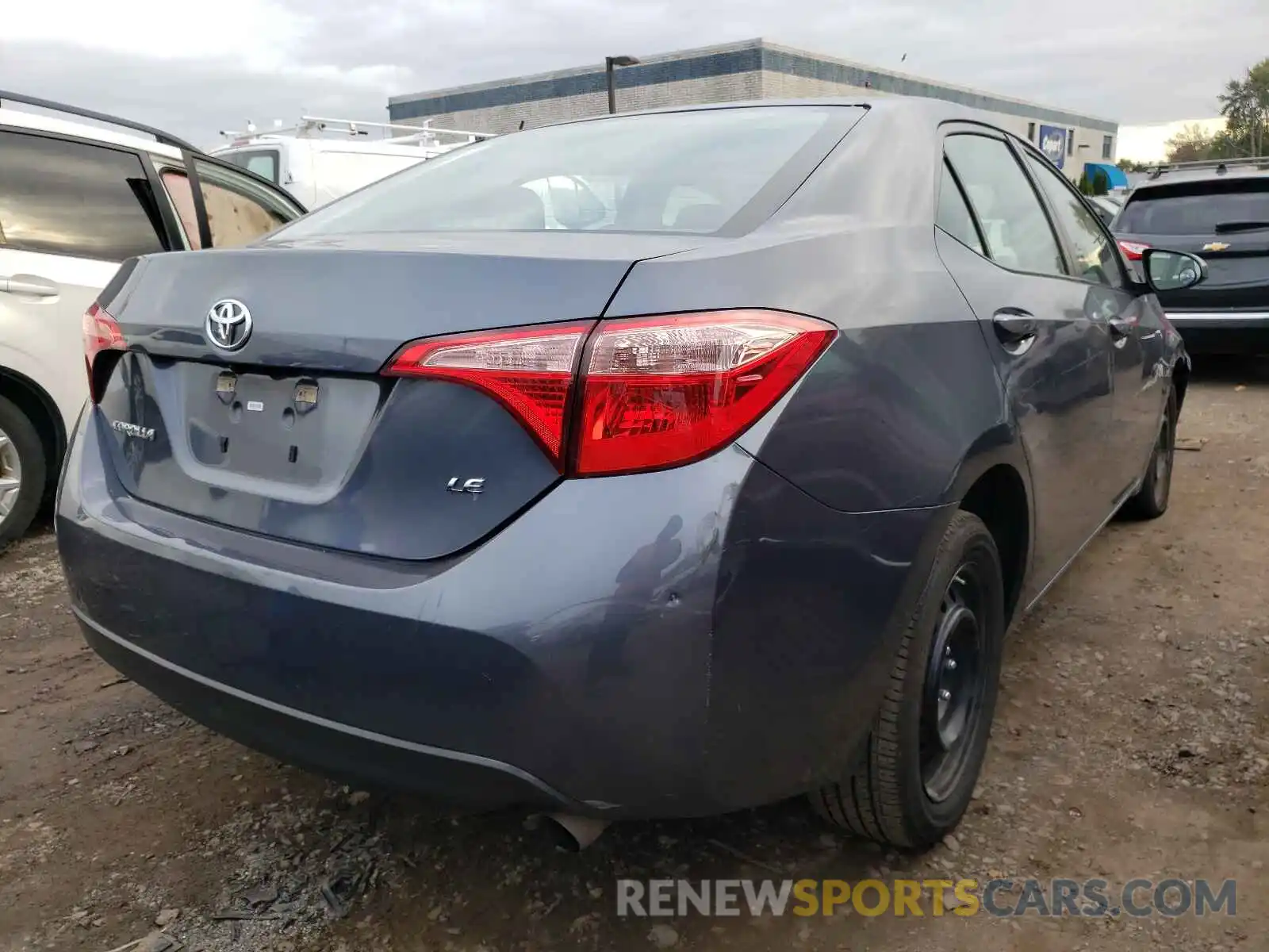 4 Photograph of a damaged car 5YFBURHE9KP938976 TOYOTA COROLLA 2019