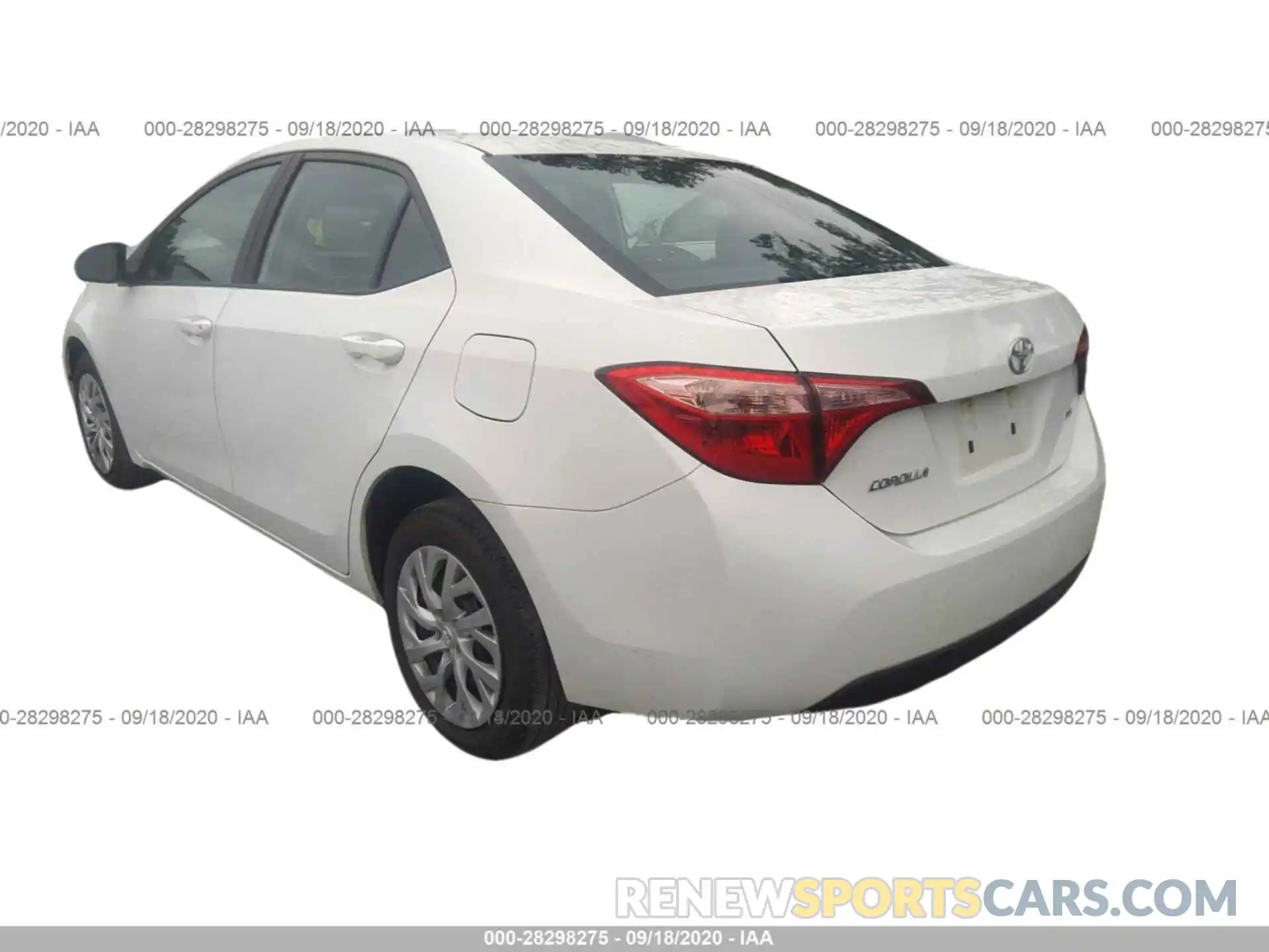 3 Photograph of a damaged car 5YFBURHE9KP939450 TOYOTA COROLLA 2019