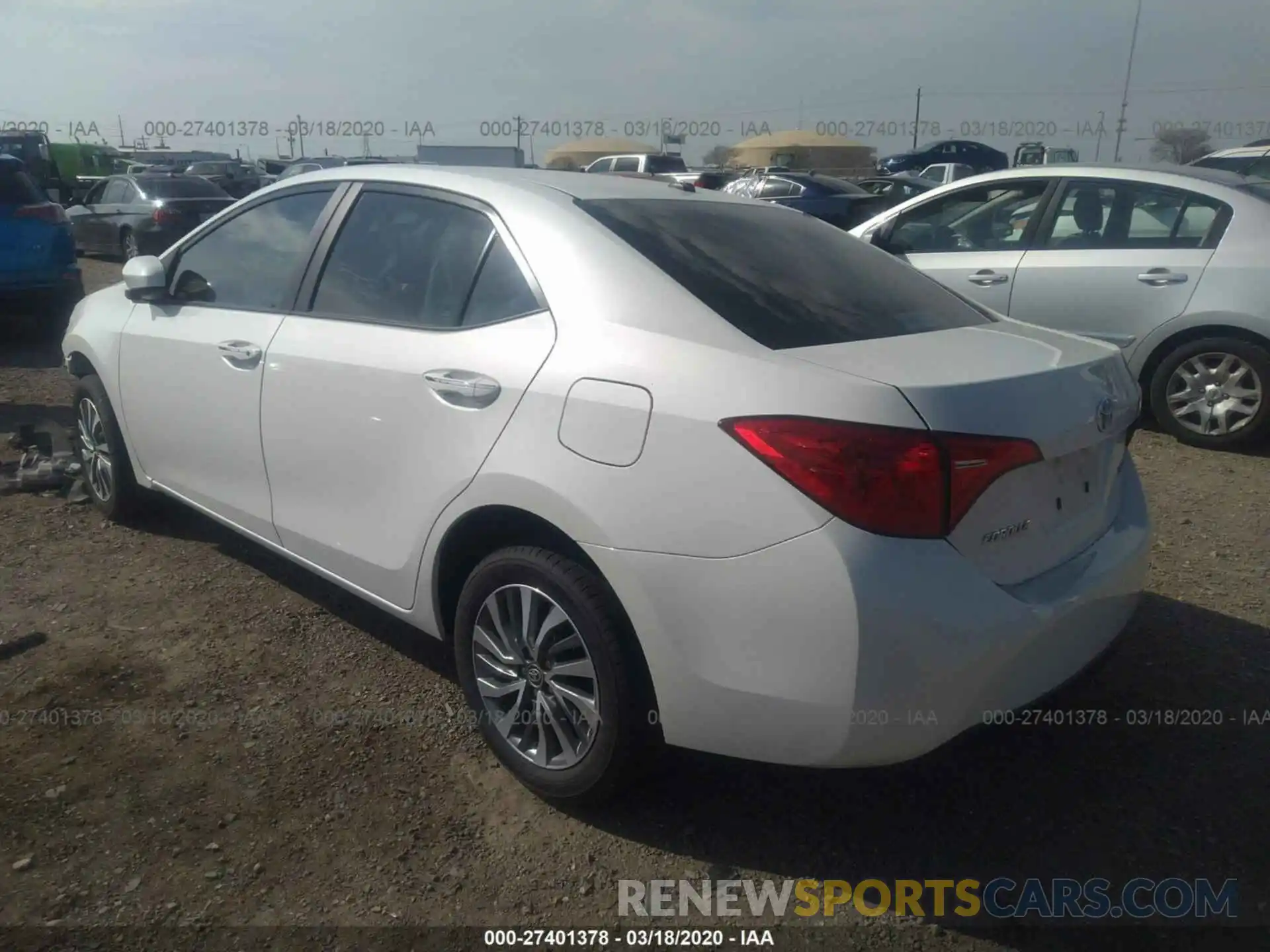 3 Photograph of a damaged car 5YFBURHE9KP939609 TOYOTA COROLLA 2019