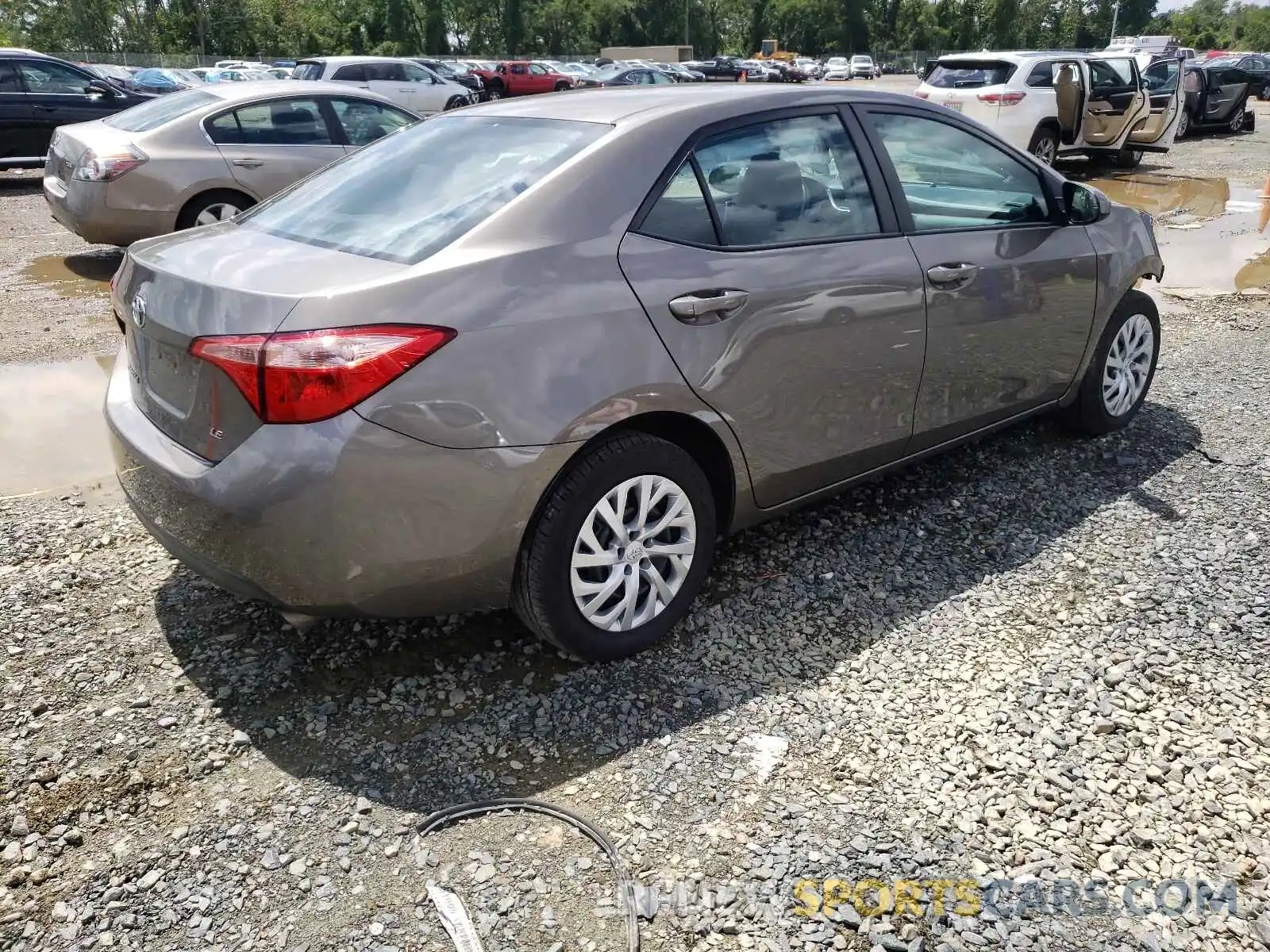 4 Photograph of a damaged car 5YFBURHE9KP939660 TOYOTA COROLLA 2019