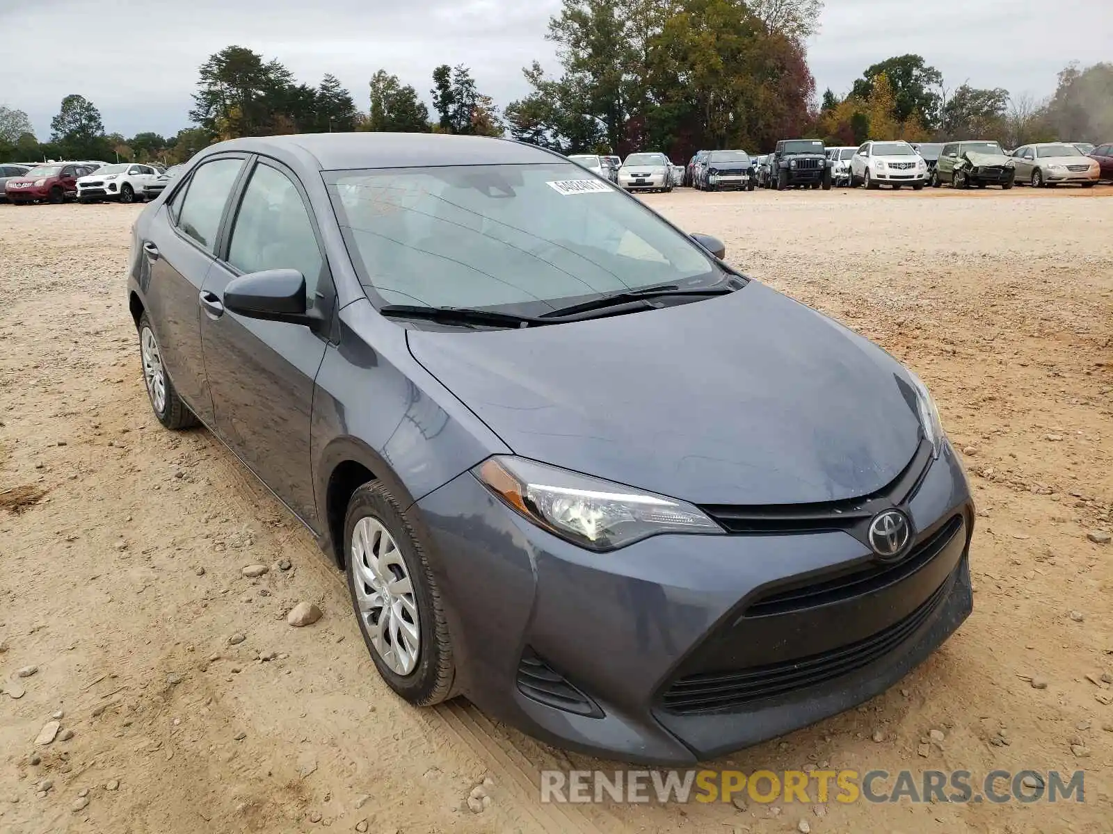 1 Photograph of a damaged car 5YFBURHE9KP939772 TOYOTA COROLLA 2019