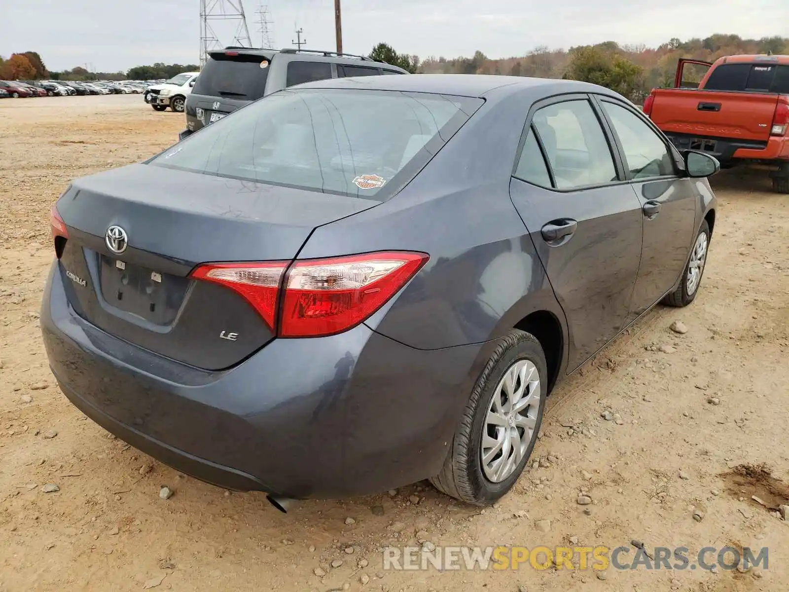 4 Photograph of a damaged car 5YFBURHE9KP939772 TOYOTA COROLLA 2019