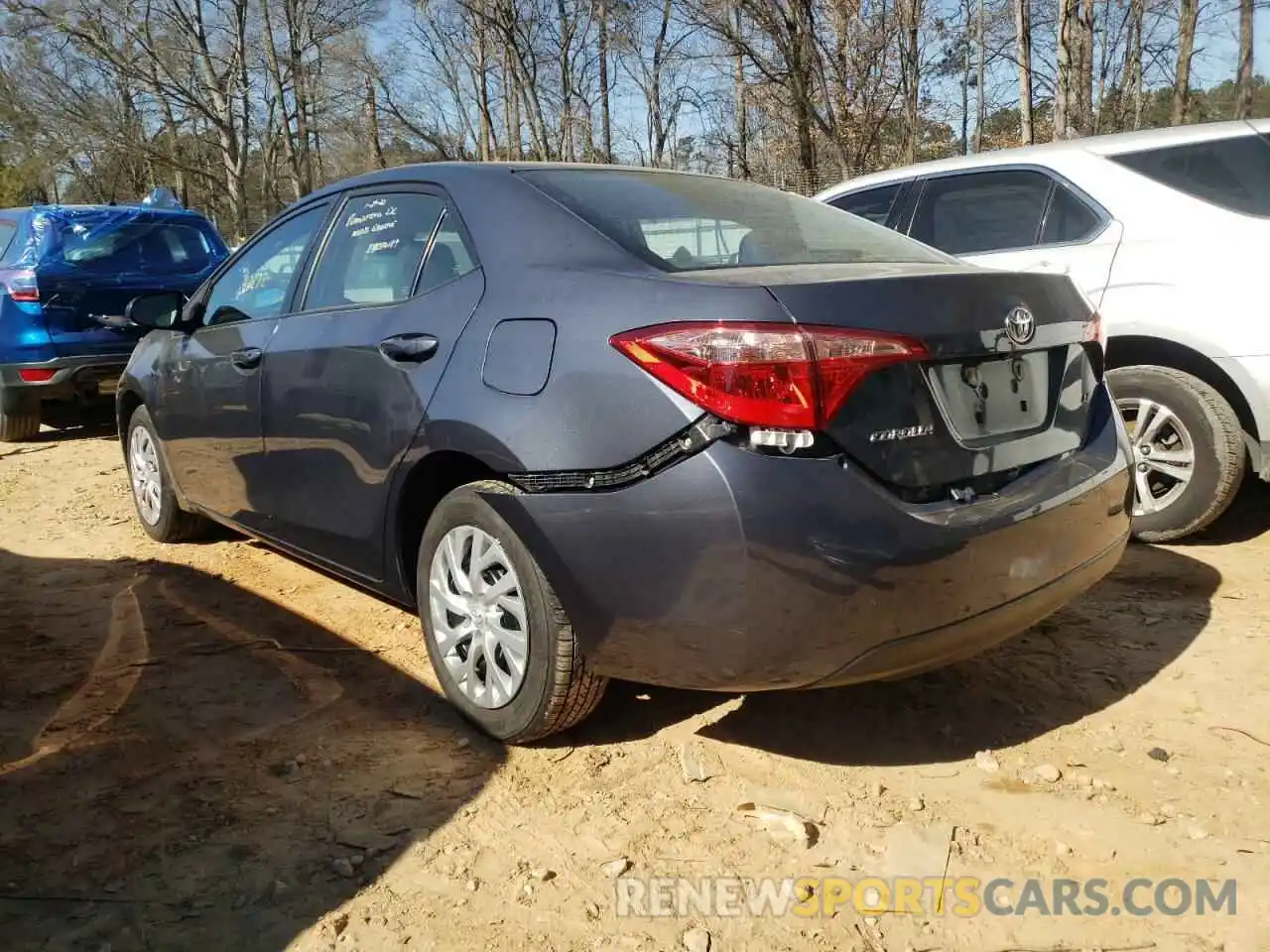 3 Photograph of a damaged car 5YFBURHE9KP940341 TOYOTA COROLLA 2019