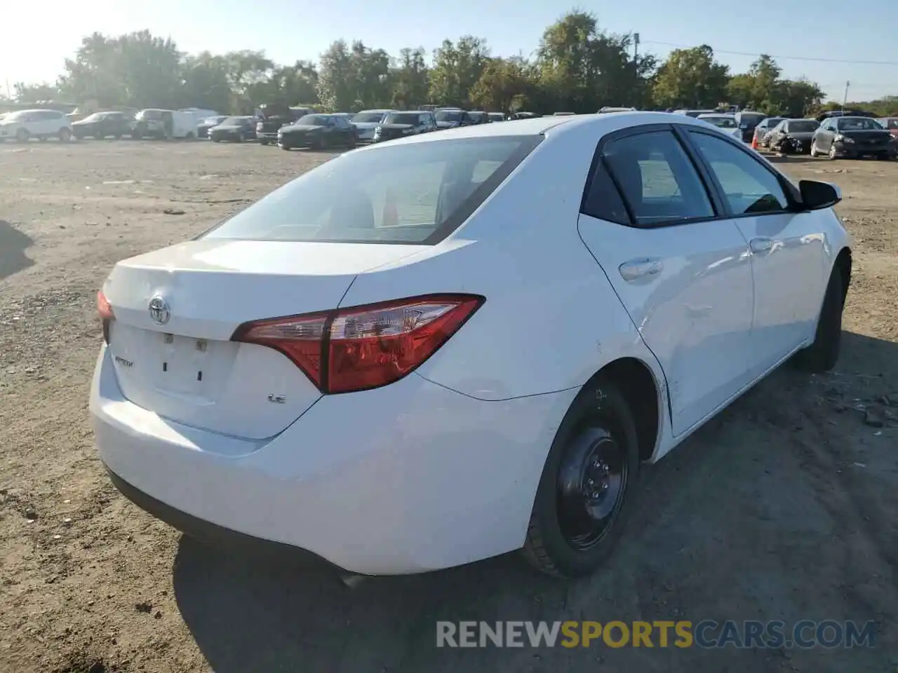 4 Photograph of a damaged car 5YFBURHE9KP940369 TOYOTA COROLLA 2019