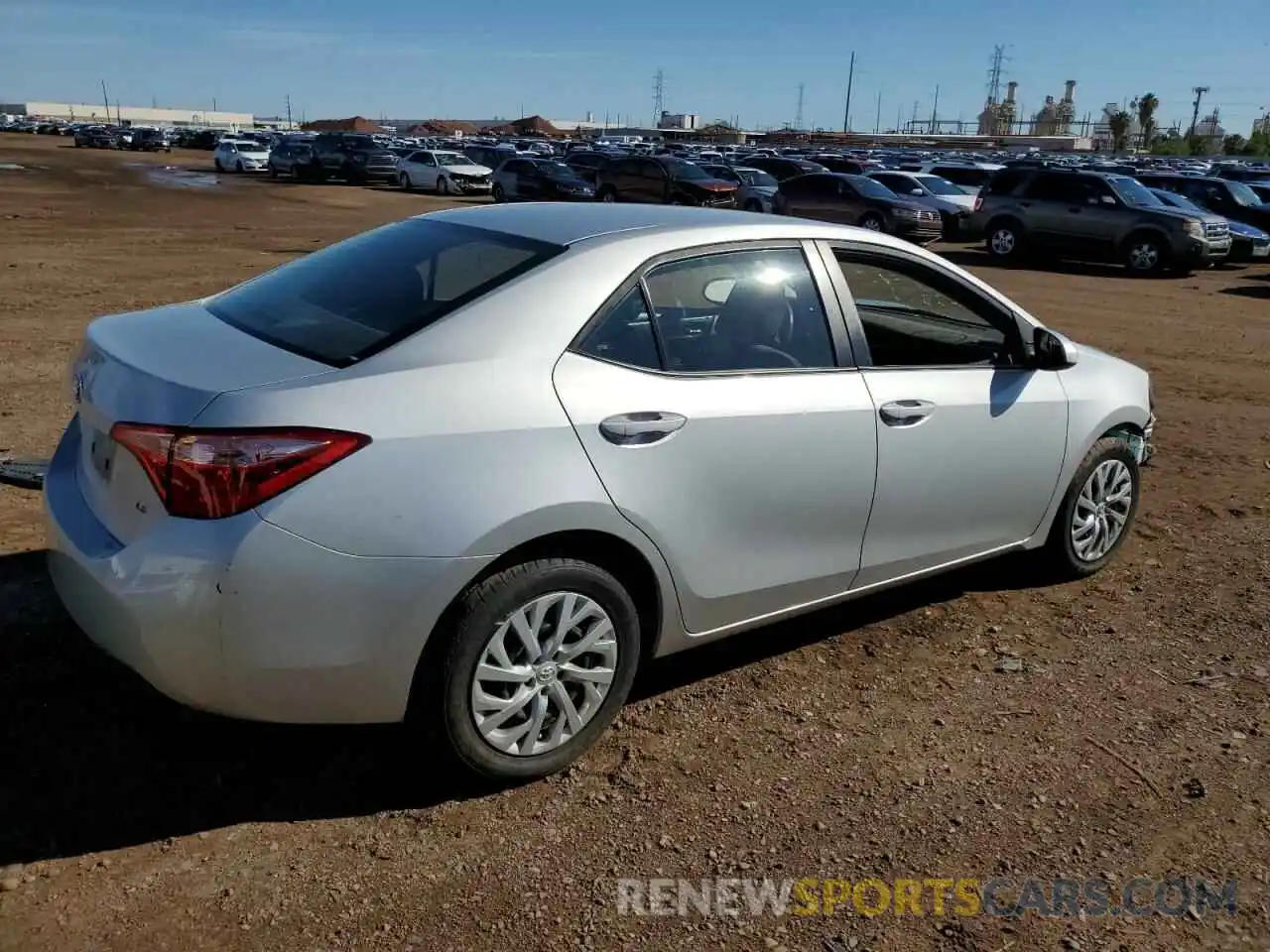 3 Photograph of a damaged car 5YFBURHE9KP940484 TOYOTA COROLLA 2019