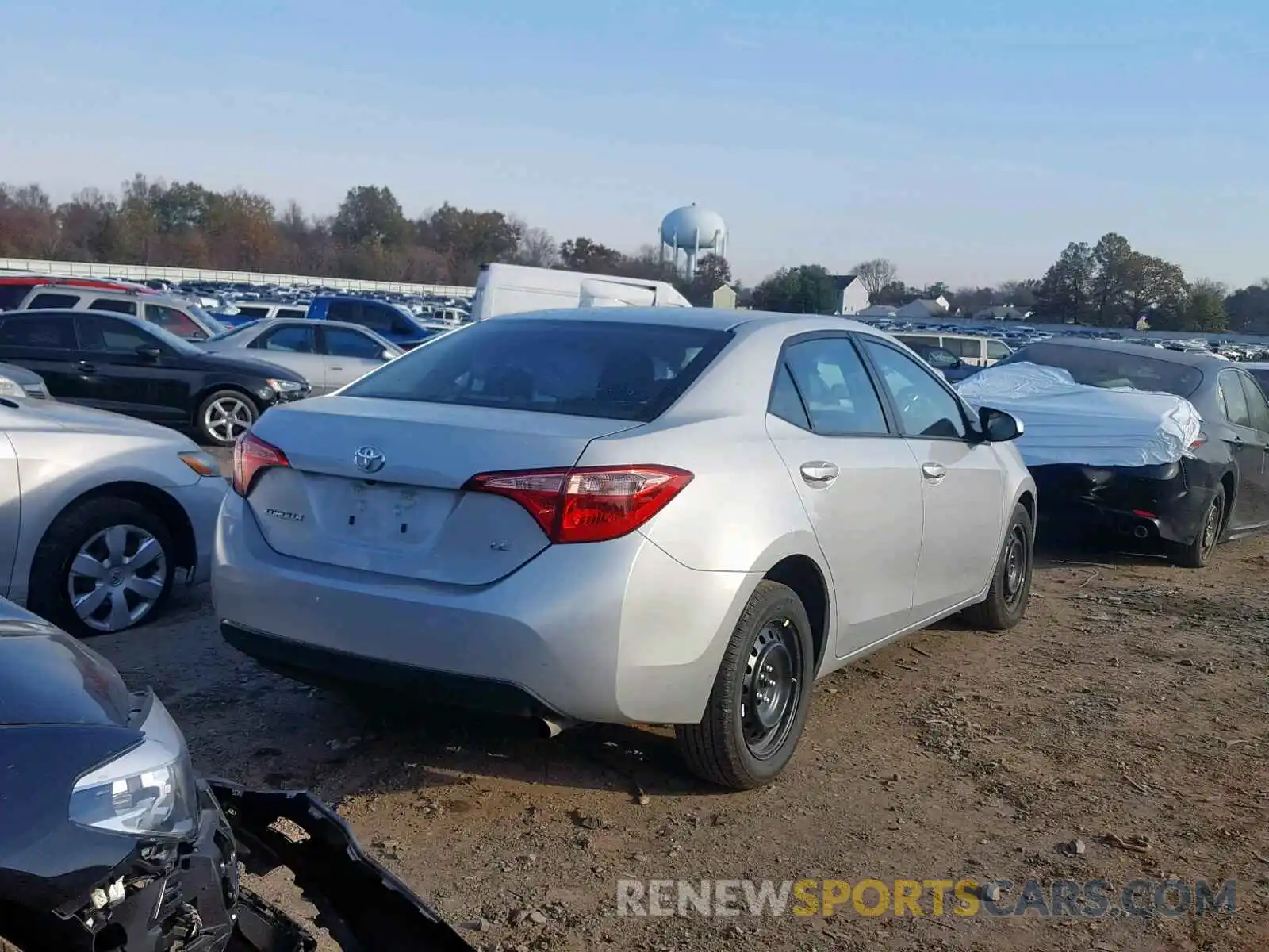 4 Photograph of a damaged car 5YFBURHE9KP941084 TOYOTA COROLLA 2019