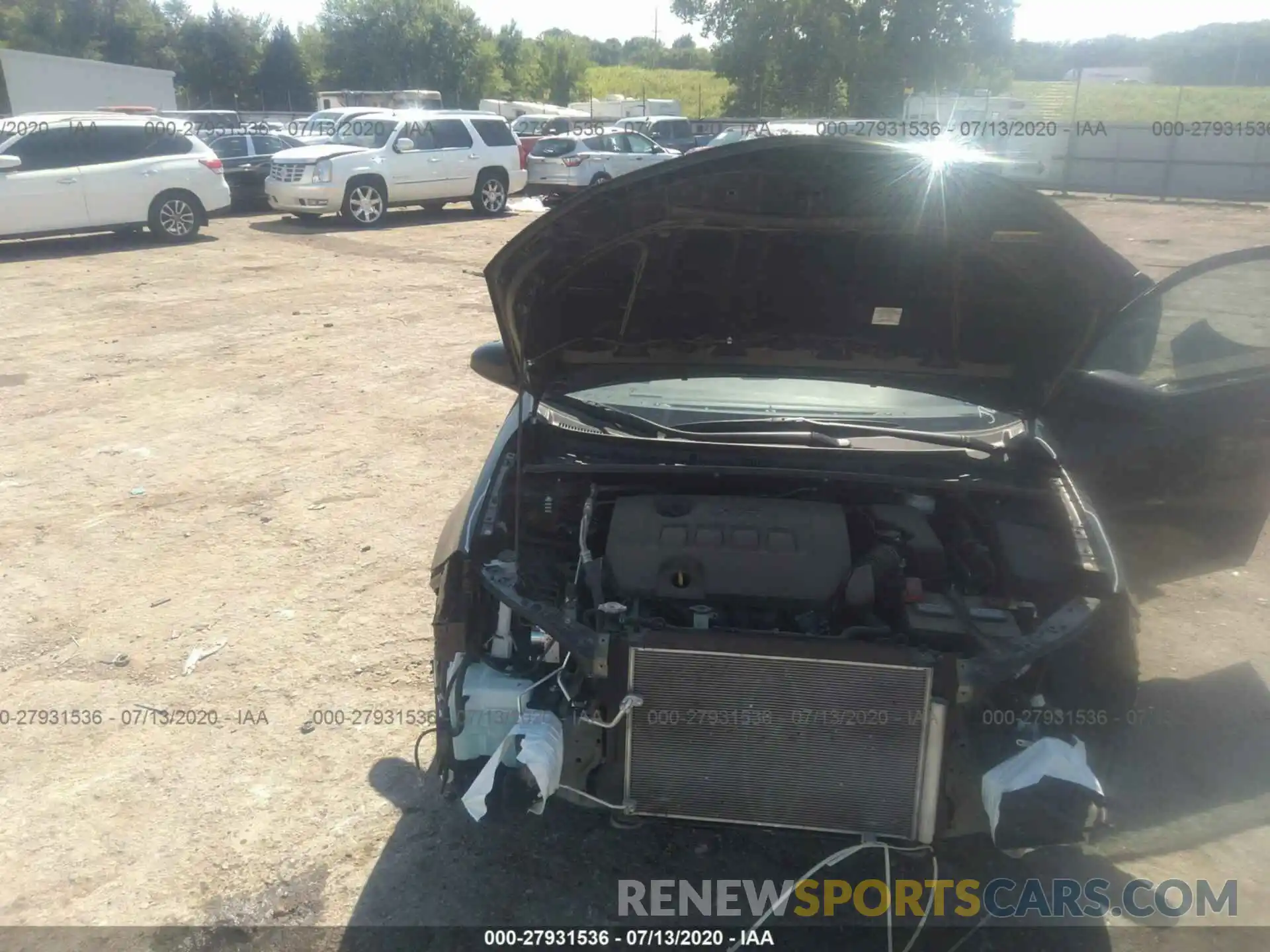 10 Photograph of a damaged car 5YFBURHE9KP941179 TOYOTA COROLLA 2019