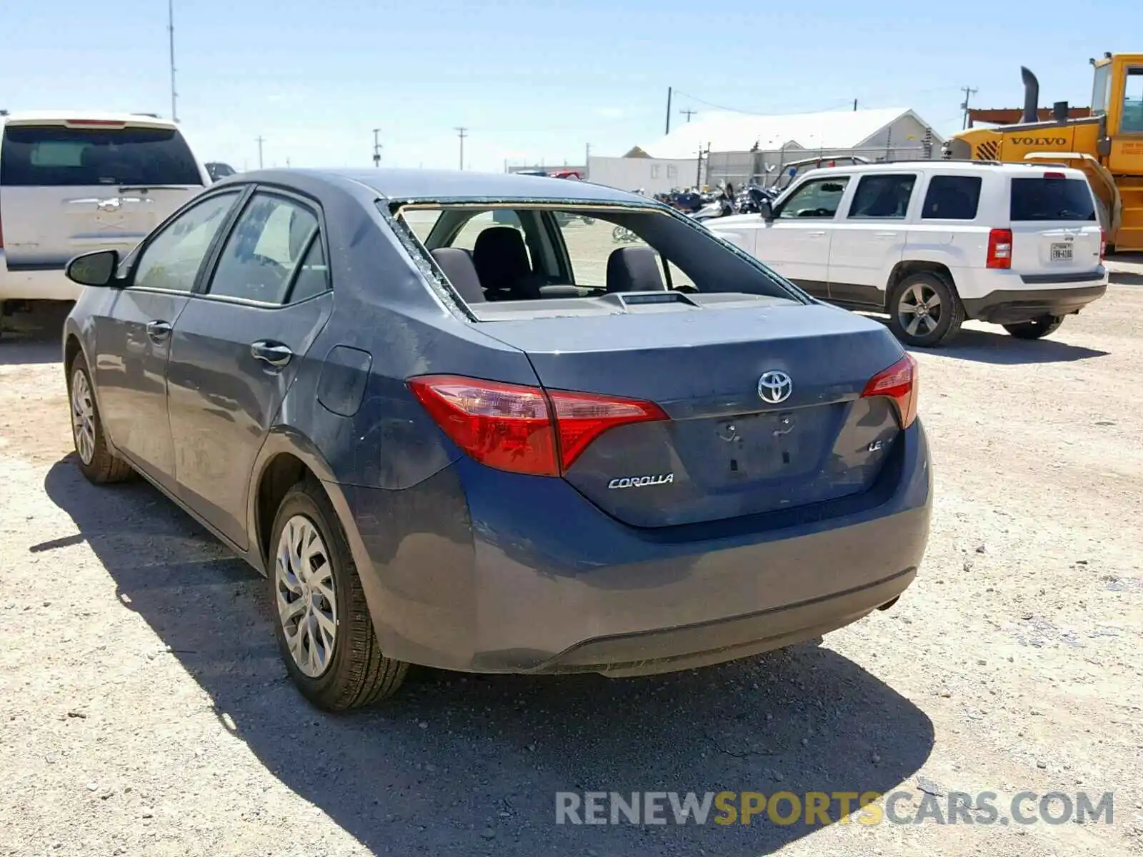 3 Photograph of a damaged car 5YFBURHE9KP941229 TOYOTA COROLLA 2019