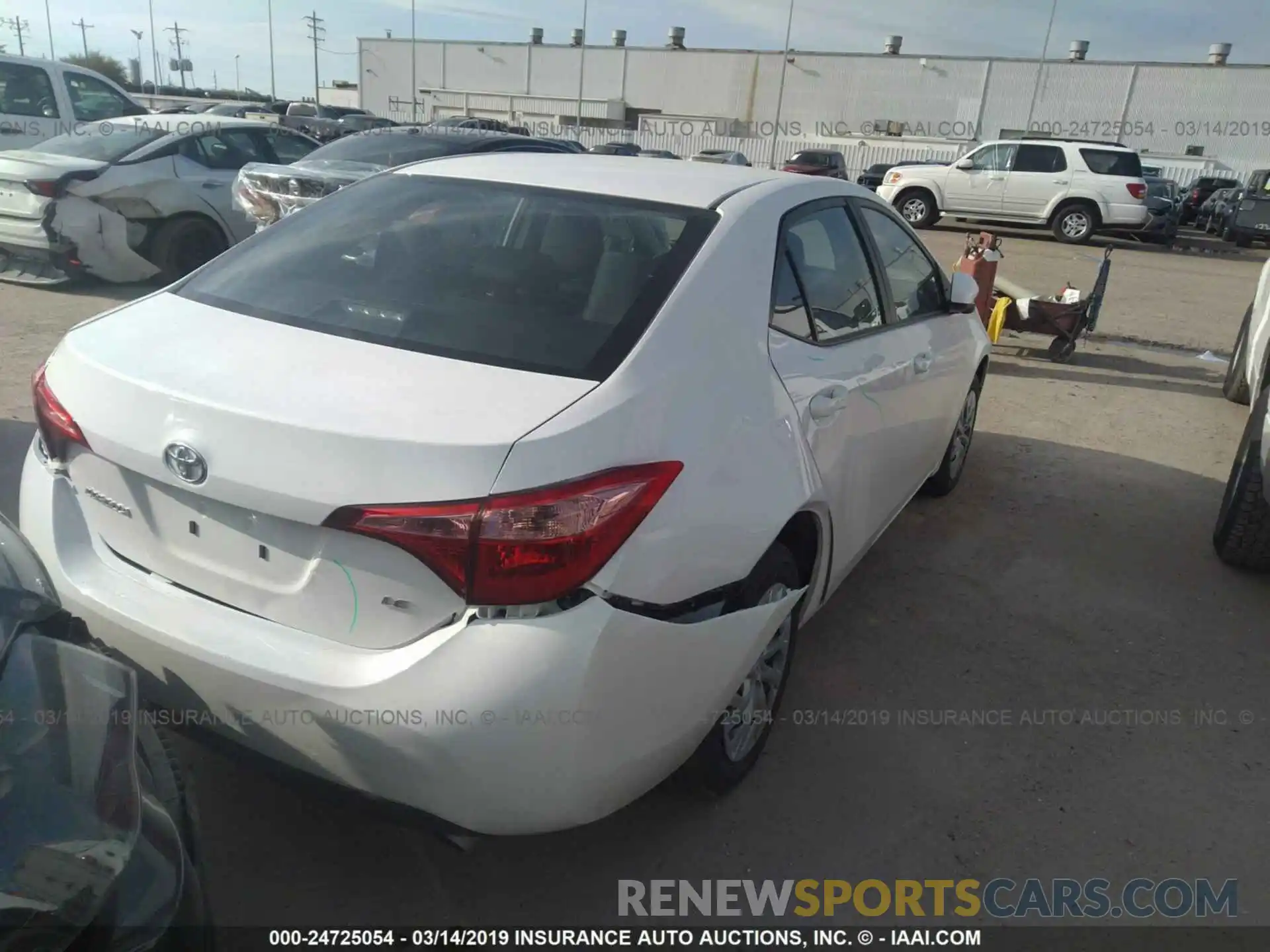 4 Photograph of a damaged car 5YFBURHE9KP941523 TOYOTA COROLLA 2019