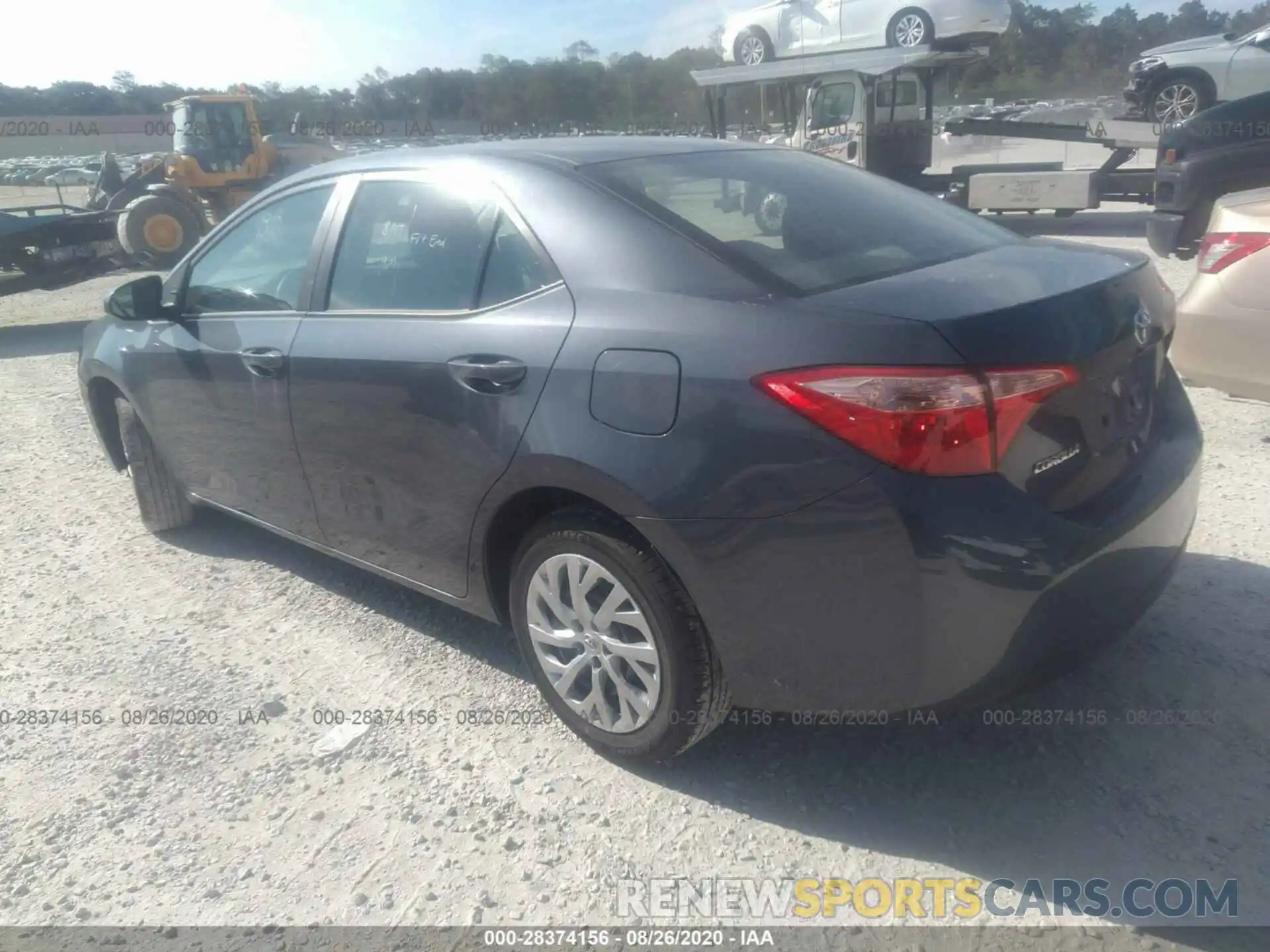 3 Photograph of a damaged car 5YFBURHE9KP941568 TOYOTA COROLLA 2019