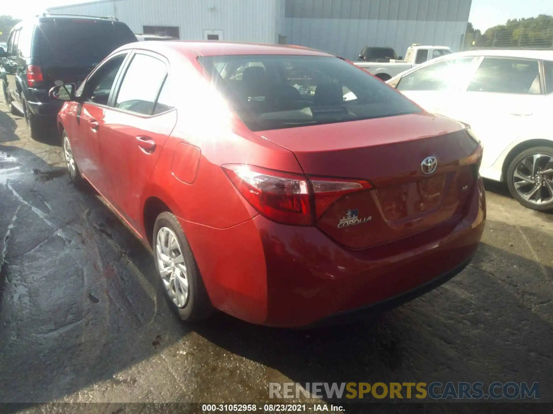 3 Photograph of a damaged car 5YFBURHE9KP941912 TOYOTA COROLLA 2019