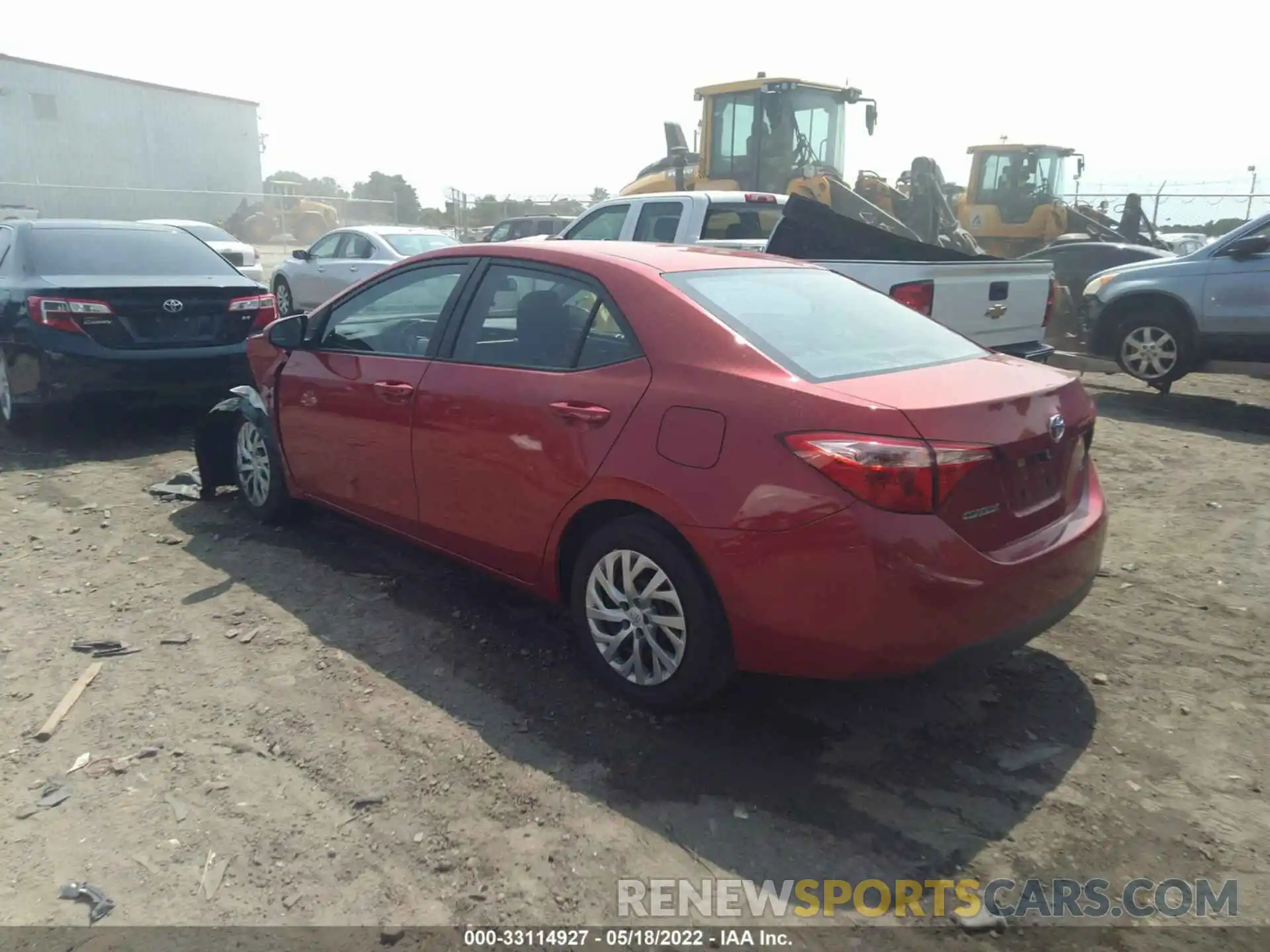 3 Photograph of a damaged car 5YFBURHE9KP941943 TOYOTA COROLLA 2019