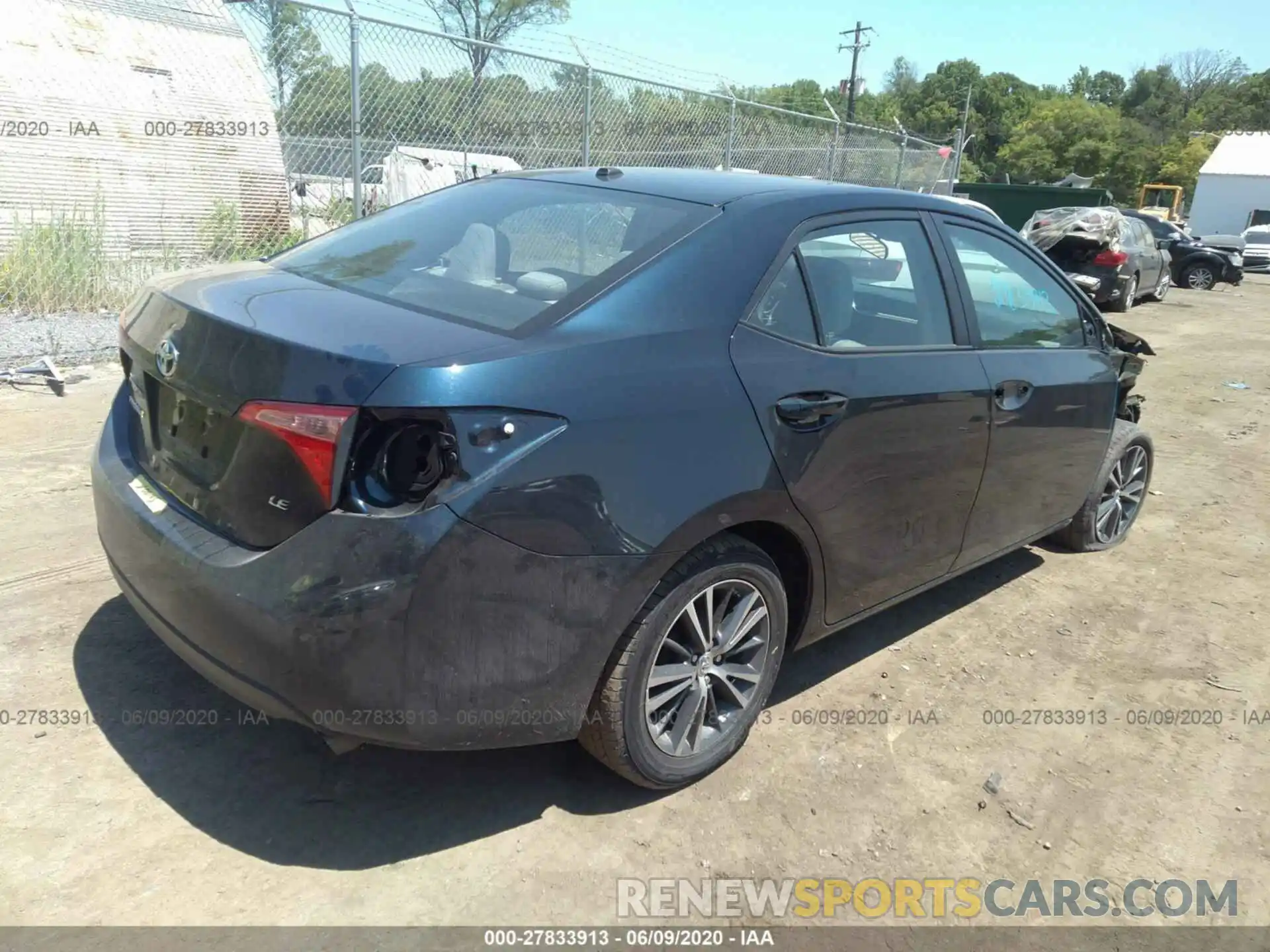 4 Photograph of a damaged car 5YFBURHE9KP941960 TOYOTA COROLLA 2019