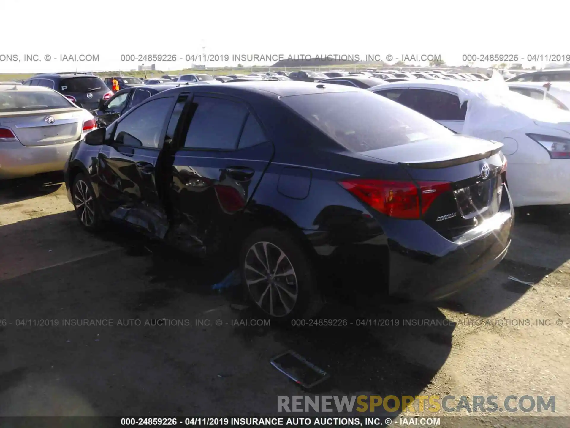 3 Photograph of a damaged car 5YFBURHE9KP942560 TOYOTA COROLLA 2019