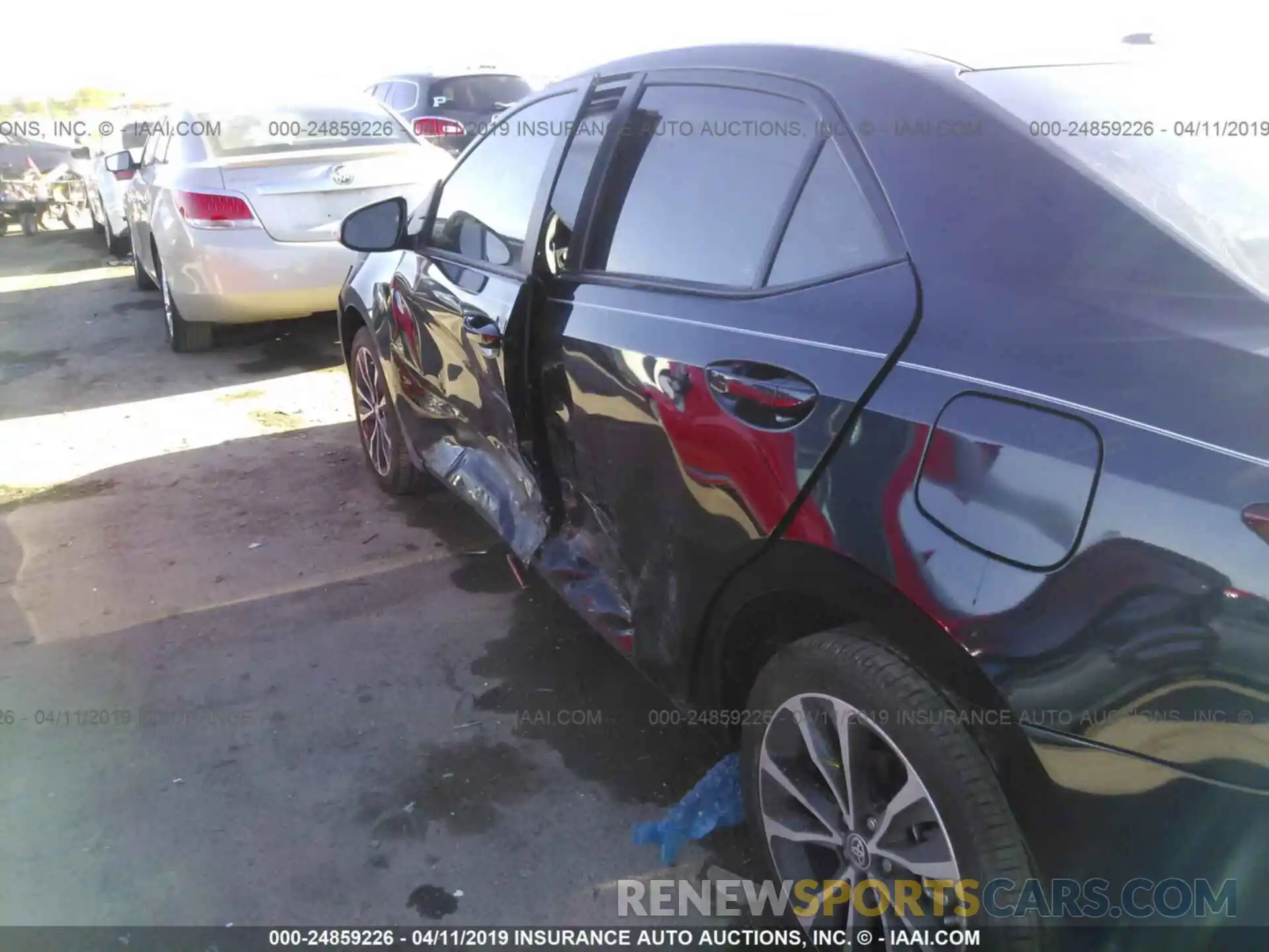 6 Photograph of a damaged car 5YFBURHE9KP942560 TOYOTA COROLLA 2019