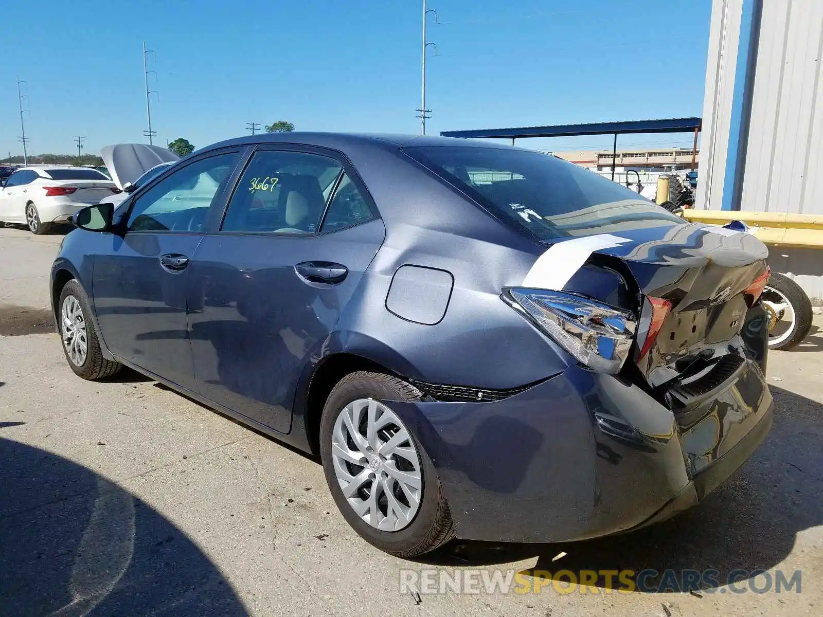 3 Photograph of a damaged car 5YFBURHE9KP942705 TOYOTA COROLLA 2019