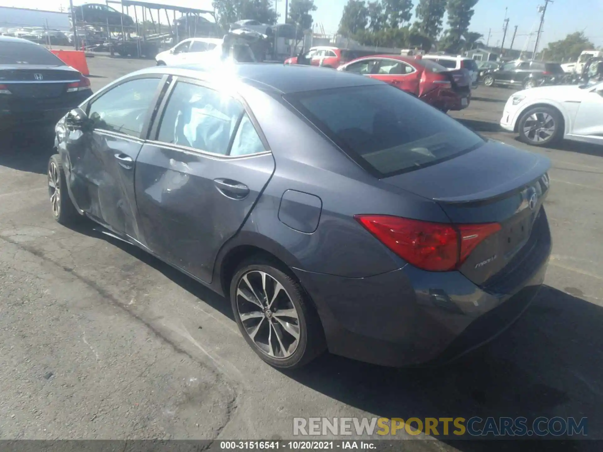 3 Photograph of a damaged car 5YFBURHE9KP943109 TOYOTA COROLLA 2019