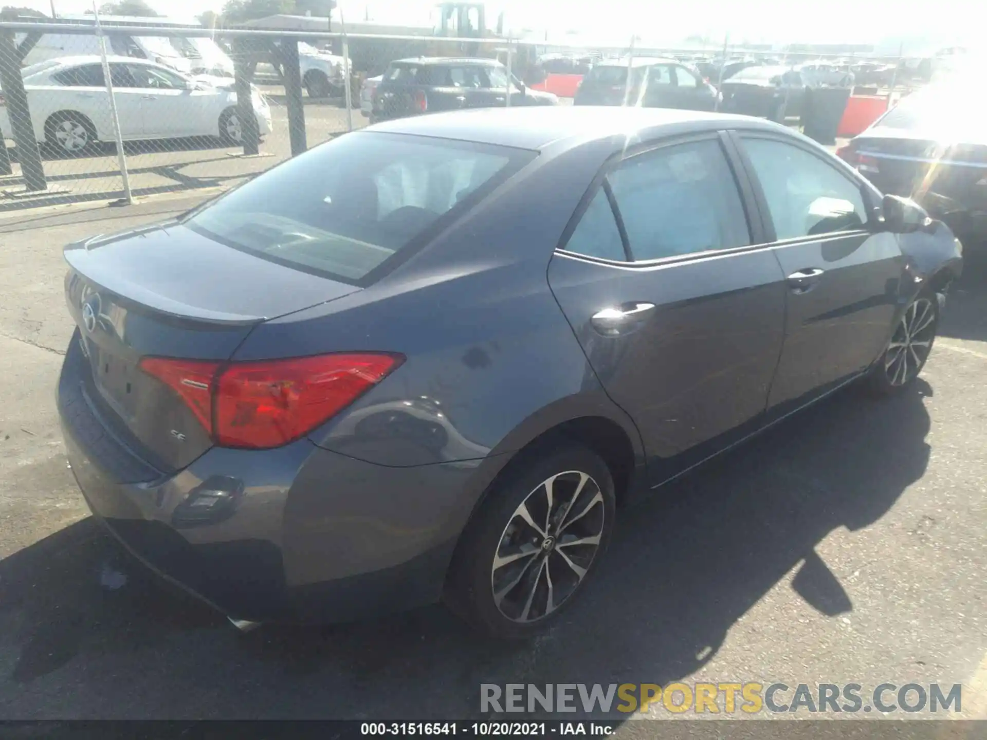 4 Photograph of a damaged car 5YFBURHE9KP943109 TOYOTA COROLLA 2019