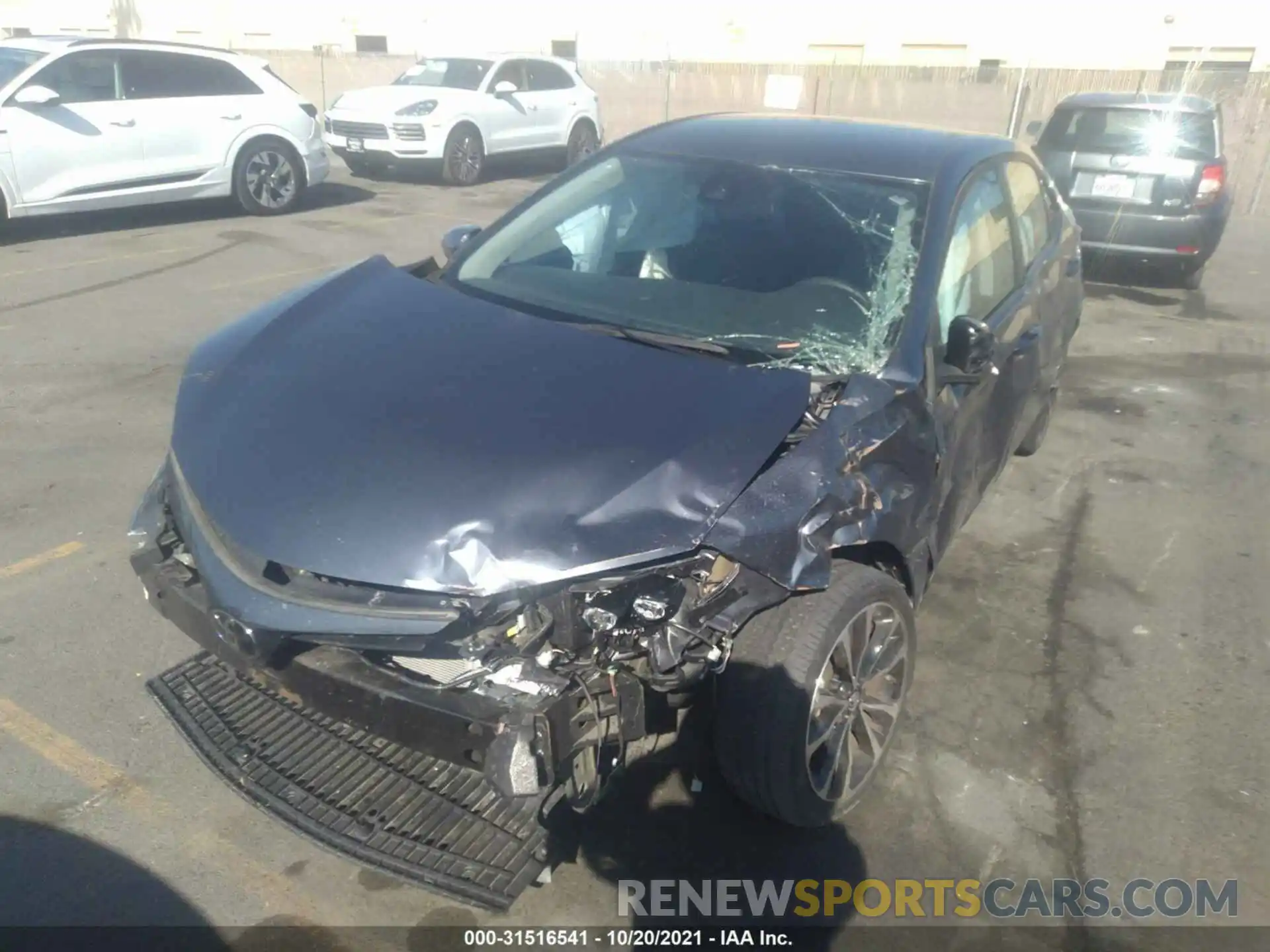 6 Photograph of a damaged car 5YFBURHE9KP943109 TOYOTA COROLLA 2019