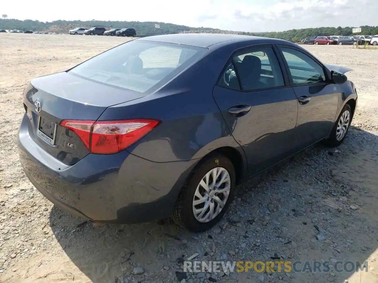 4 Photograph of a damaged car 5YFBURHE9KP943949 TOYOTA COROLLA 2019