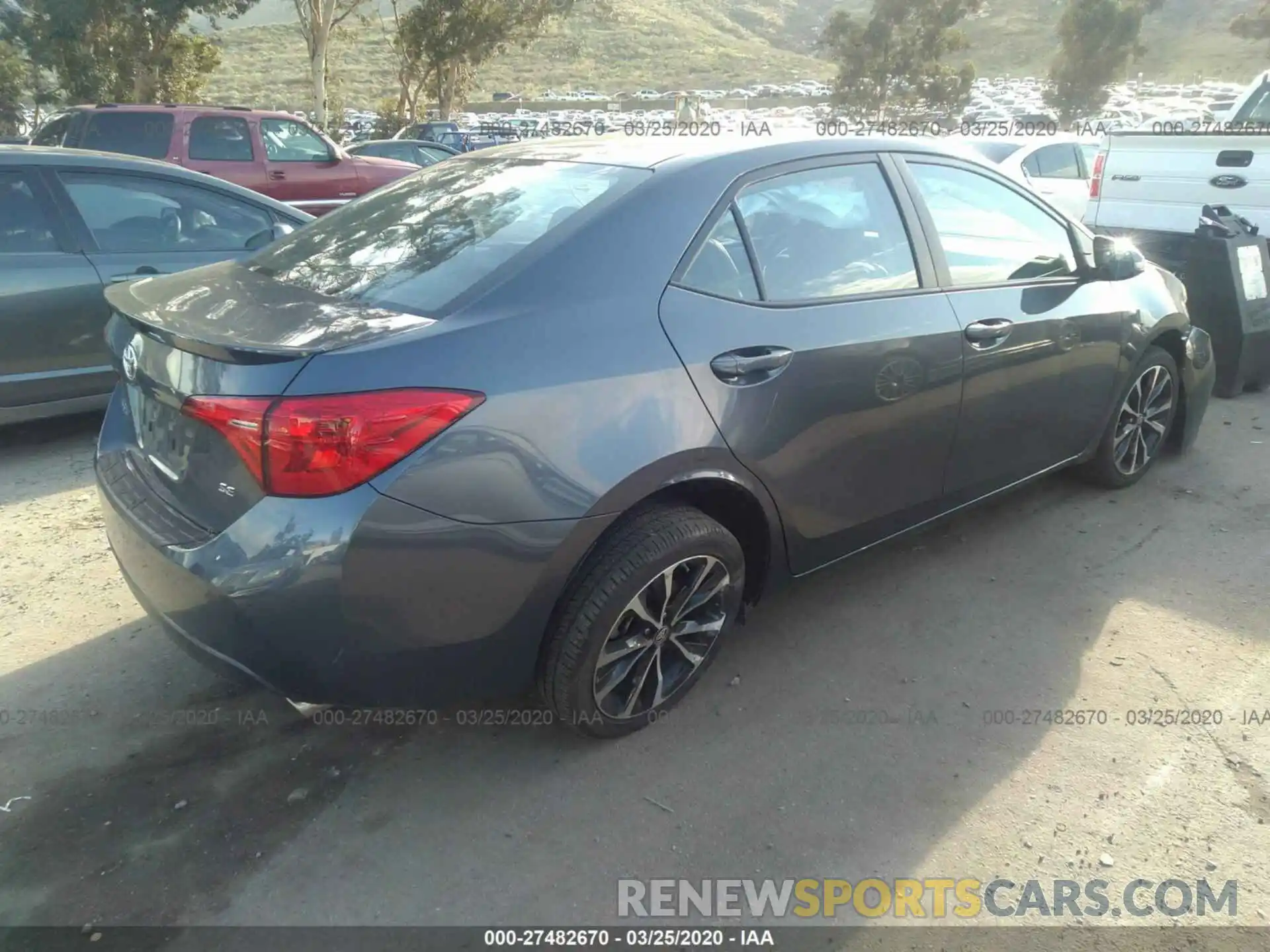 4 Photograph of a damaged car 5YFBURHE9KP944129 TOYOTA COROLLA 2019