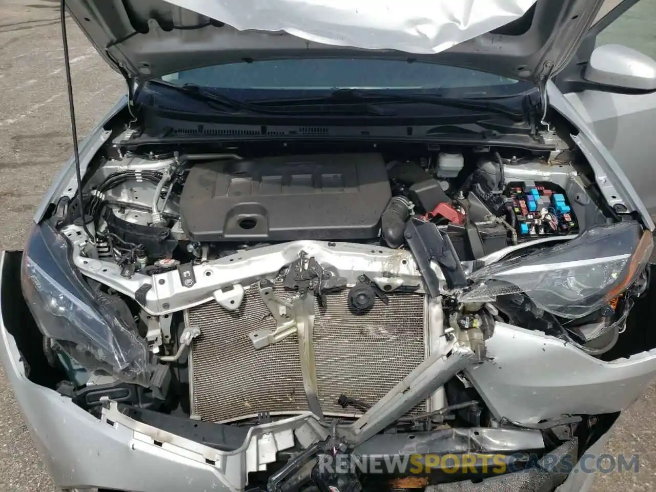 7 Photograph of a damaged car 5YFBURHE9KP944258 TOYOTA COROLLA 2019