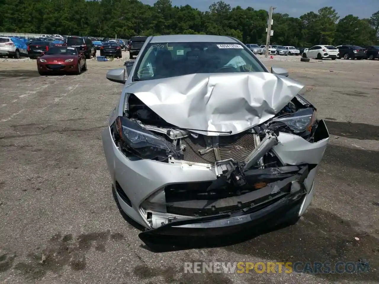 9 Photograph of a damaged car 5YFBURHE9KP944258 TOYOTA COROLLA 2019