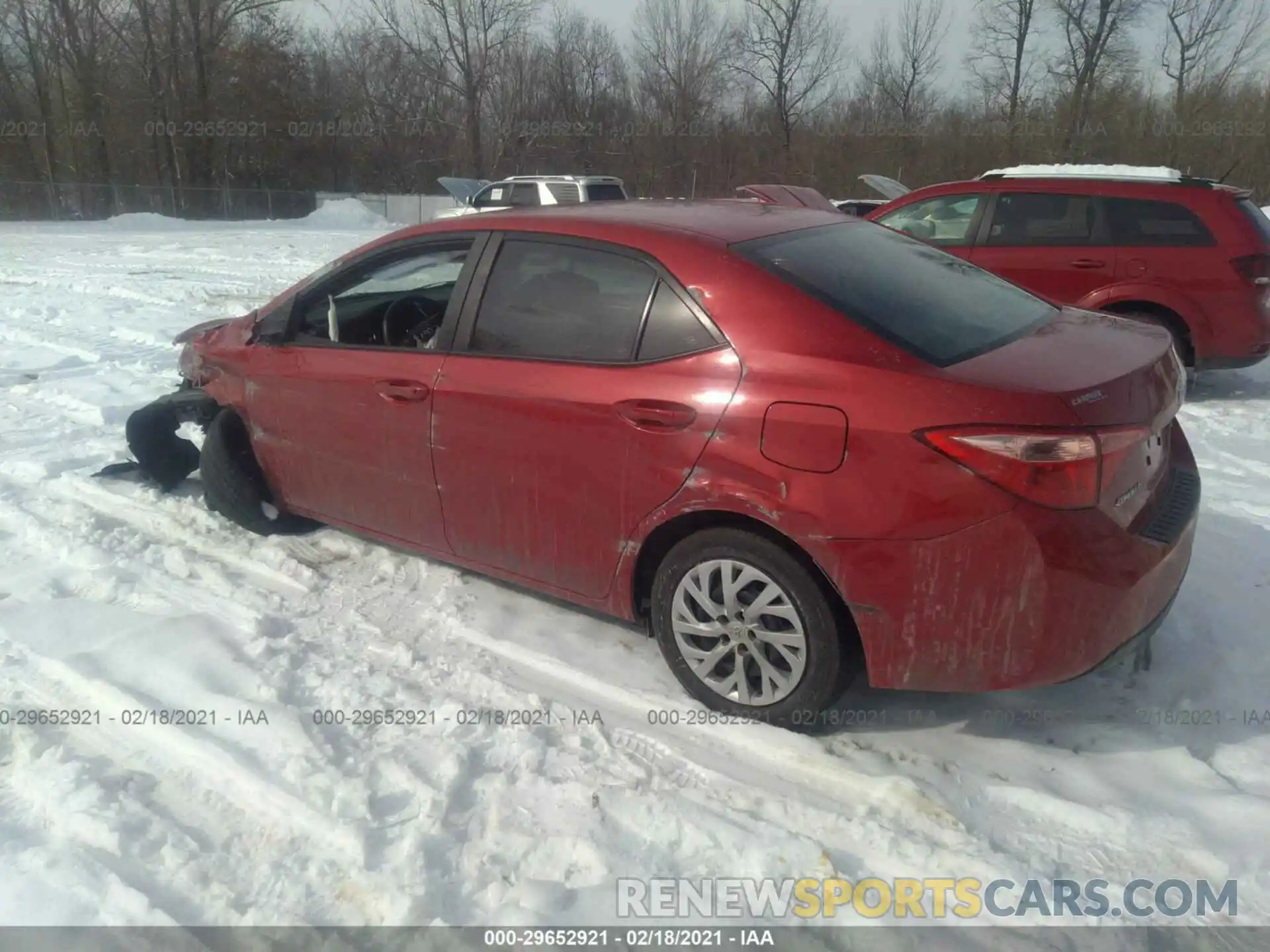 3 Photograph of a damaged car 5YFBURHE9KP944292 TOYOTA COROLLA 2019