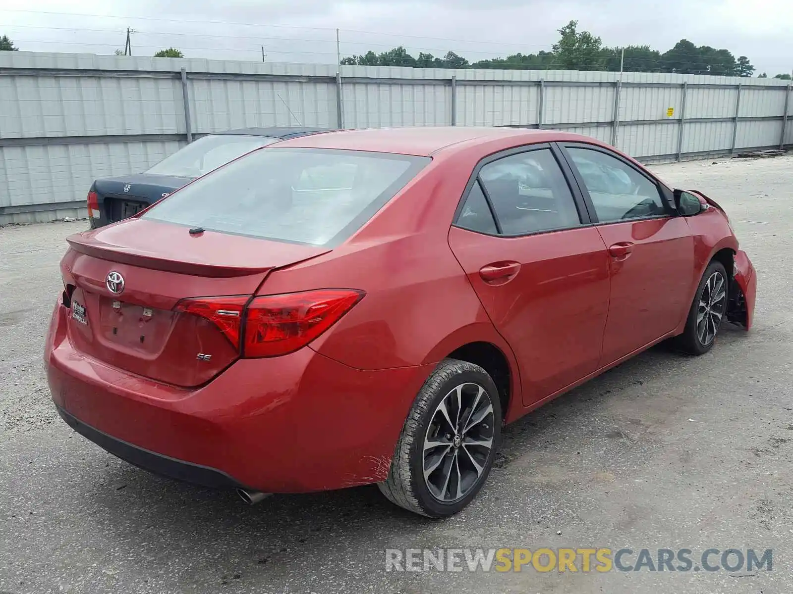 4 Photograph of a damaged car 5YFBURHE9KP944728 TOYOTA COROLLA 2019