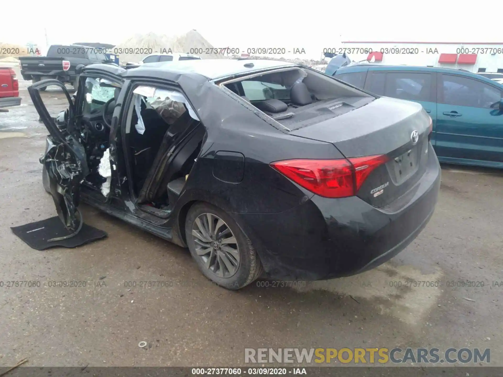 3 Photograph of a damaged car 5YFBURHE9KP944843 TOYOTA COROLLA 2019