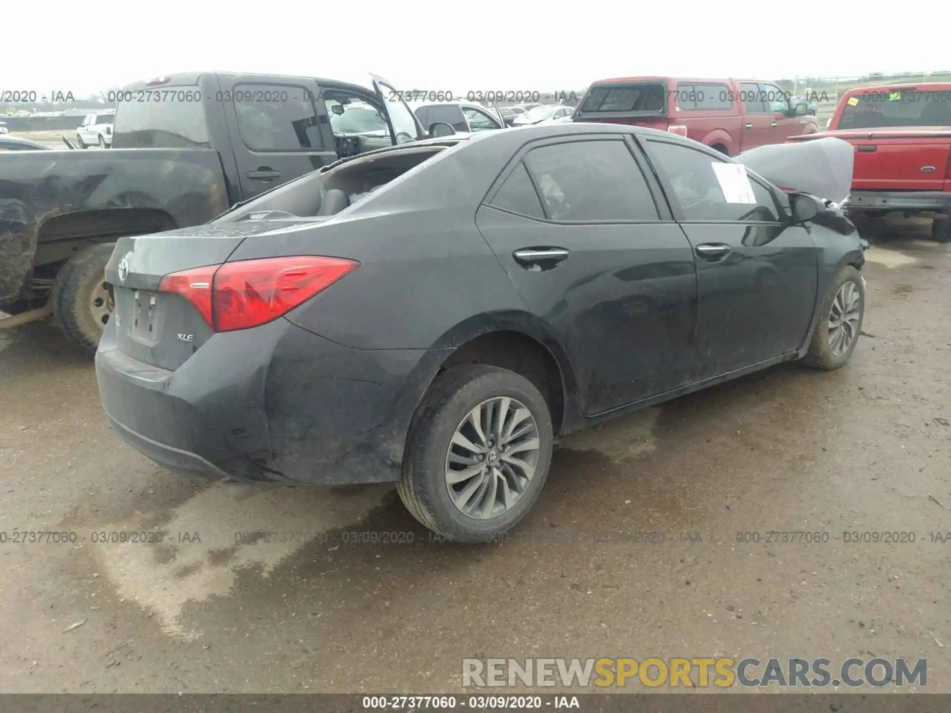 4 Photograph of a damaged car 5YFBURHE9KP944843 TOYOTA COROLLA 2019