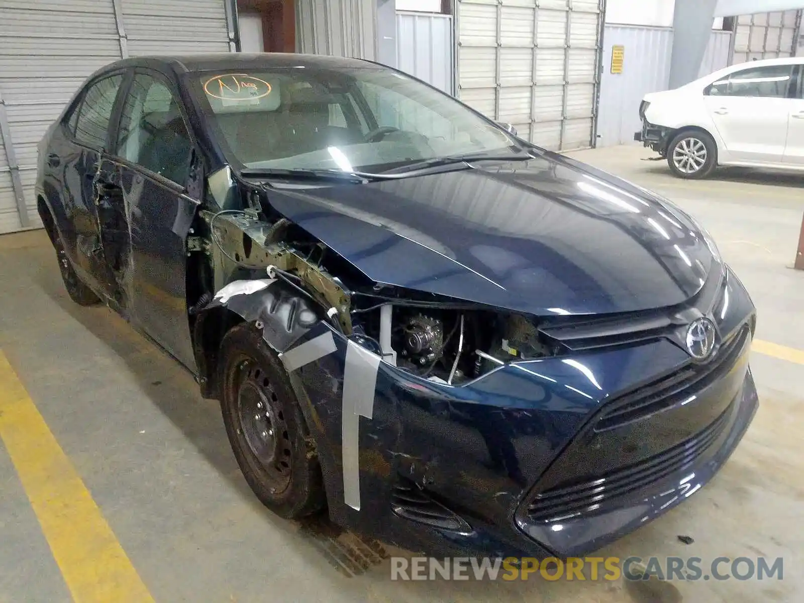 1 Photograph of a damaged car 5YFBURHE9KP945426 TOYOTA COROLLA 2019