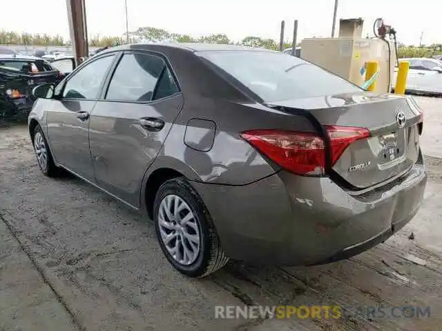 3 Photograph of a damaged car 5YFBURHE9KP945927 TOYOTA COROLLA 2019